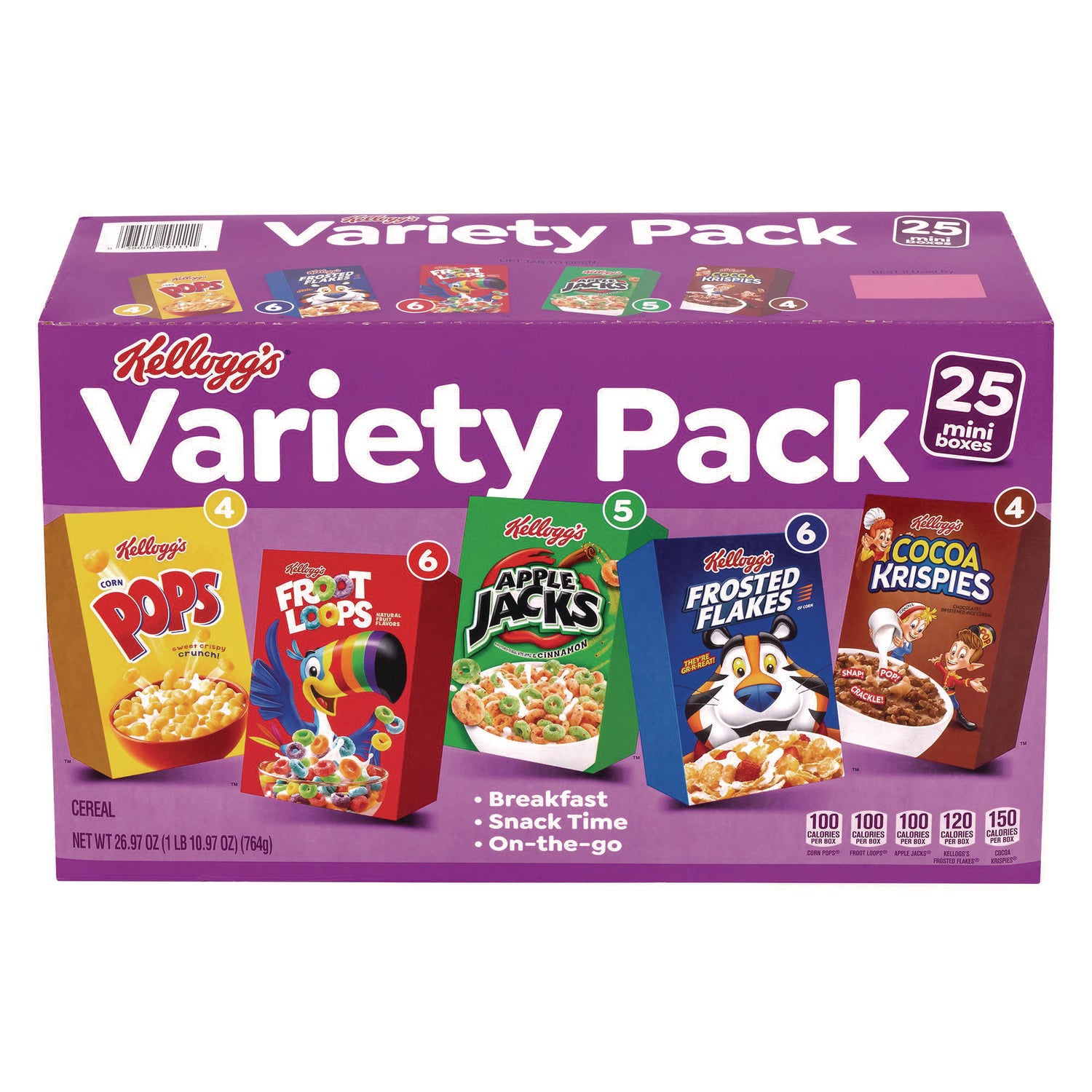 Assorted - 25/Bag - 1 Carton