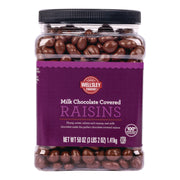 Milk Chocolate Covered Raisins, 50 oz Jar