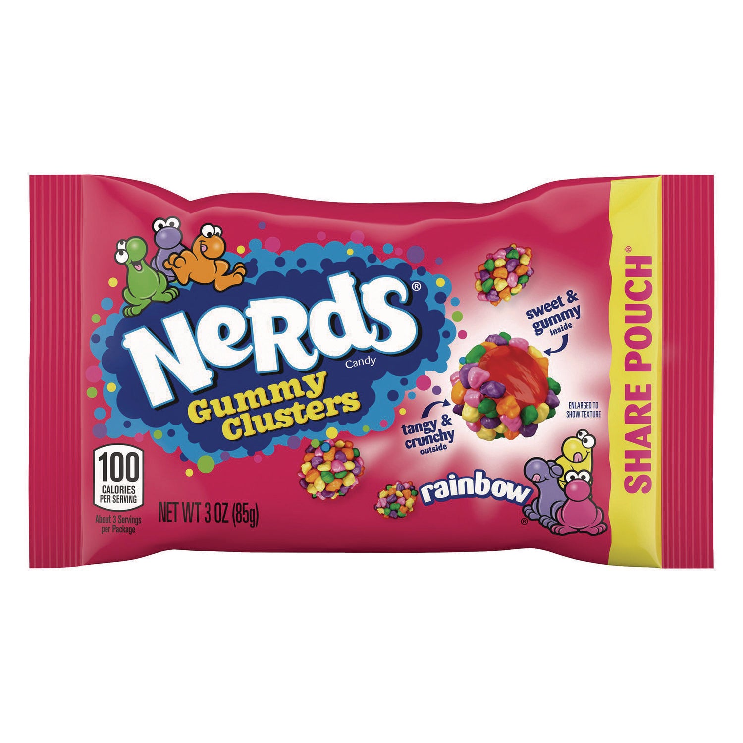 Strawberry, Grape, Orange, Lemon - 3 oz - 12 /Bag - 1 / Carton
