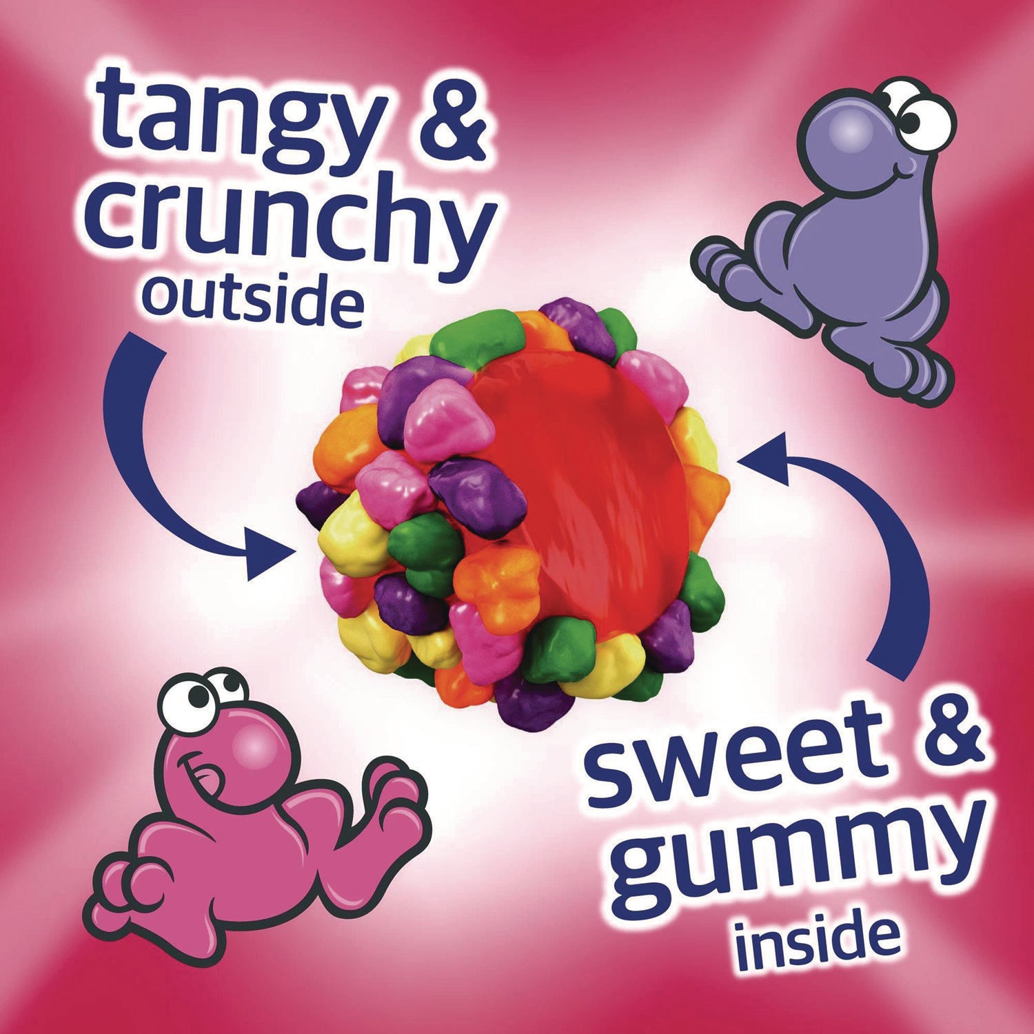 Strawberry, Grape, Orange, Lemon - 3 oz - 12 /Bag - 1 / Carton