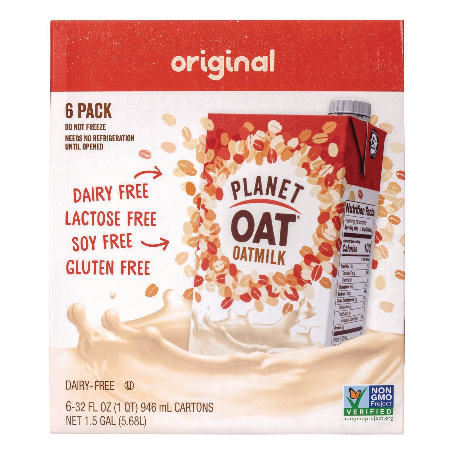 32 fl oz (946 mL) - Oat - 1 / Carton