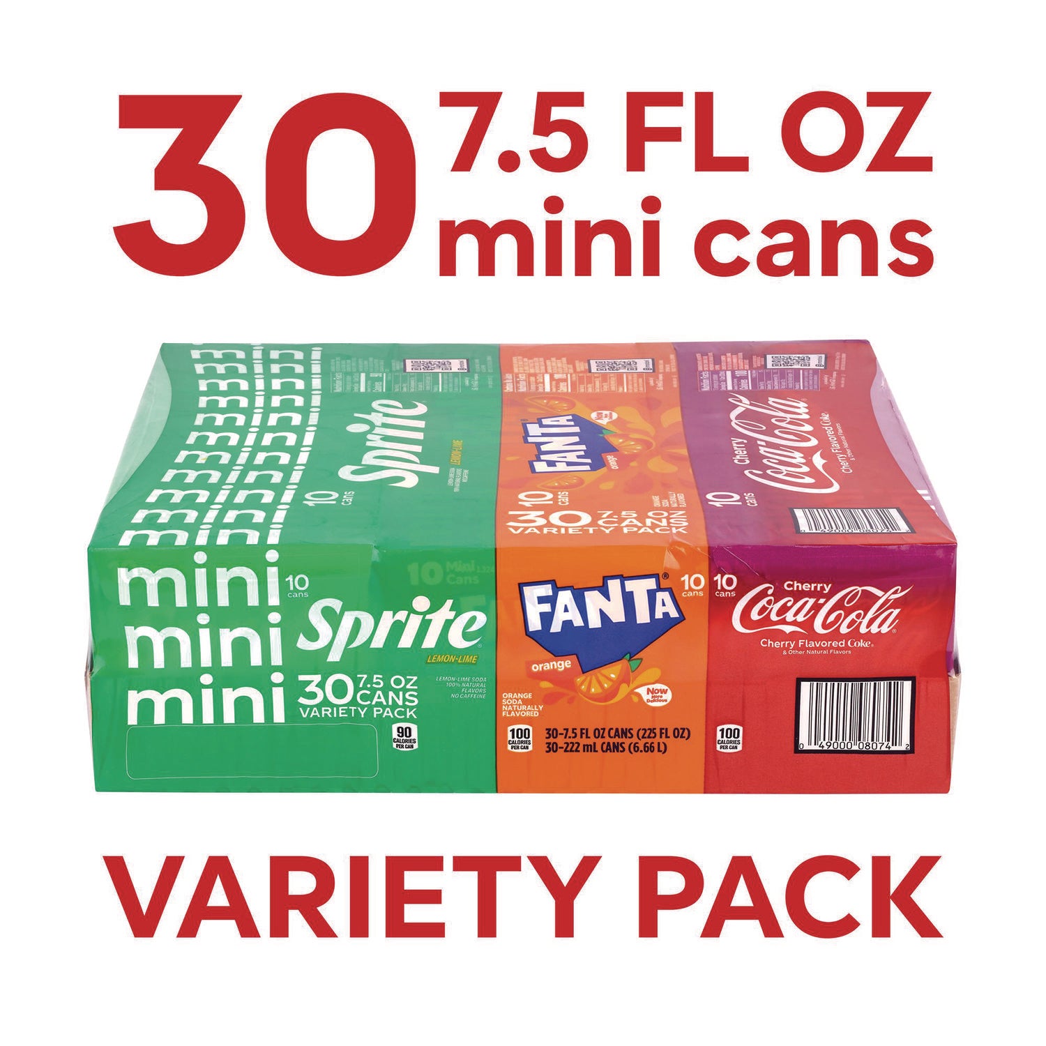 7.50 fl oz (222 mL) - Assorted - 30/Box - 1 Carton
