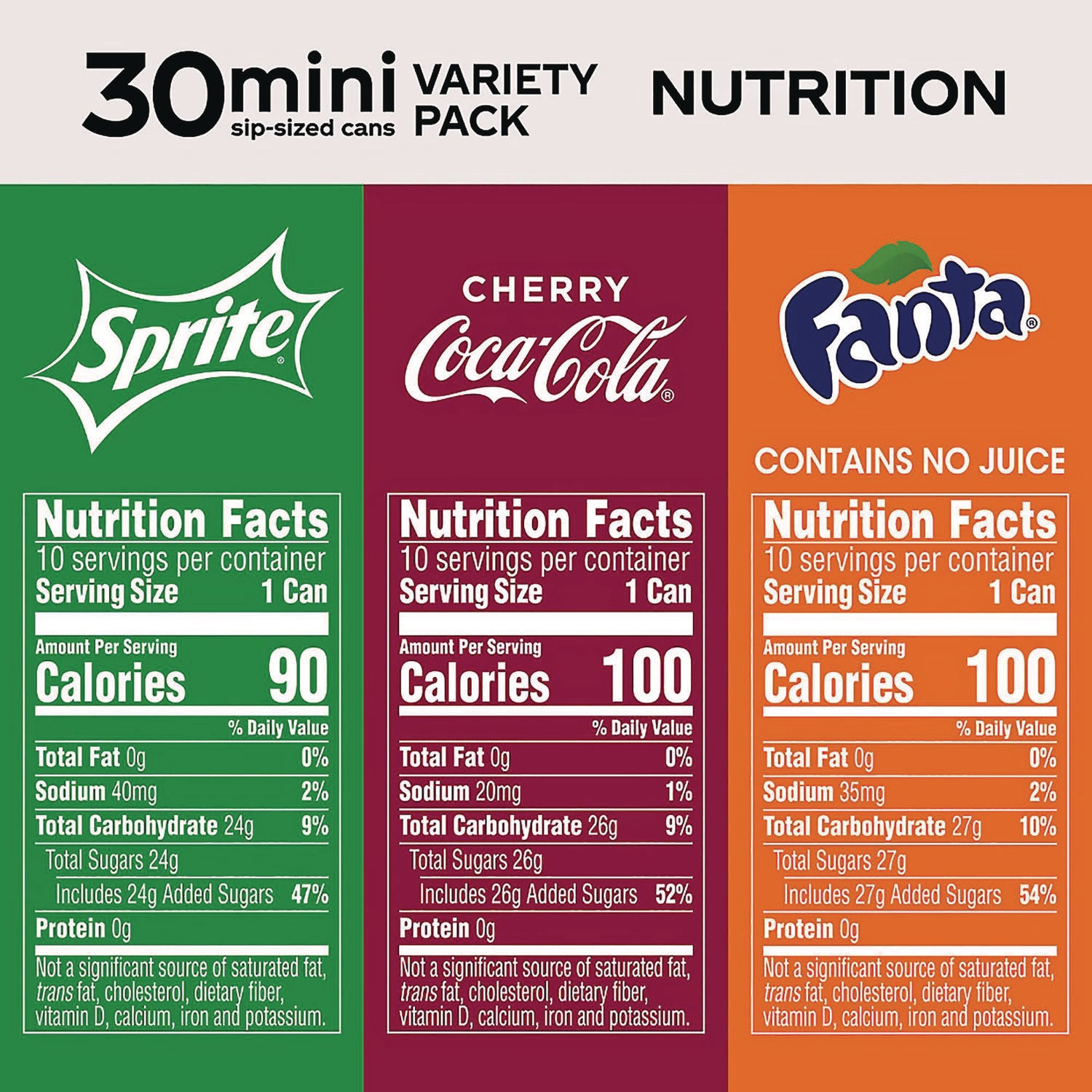 7.50 fl oz (222 mL) - Assorted - 30/Box - 1 Carton