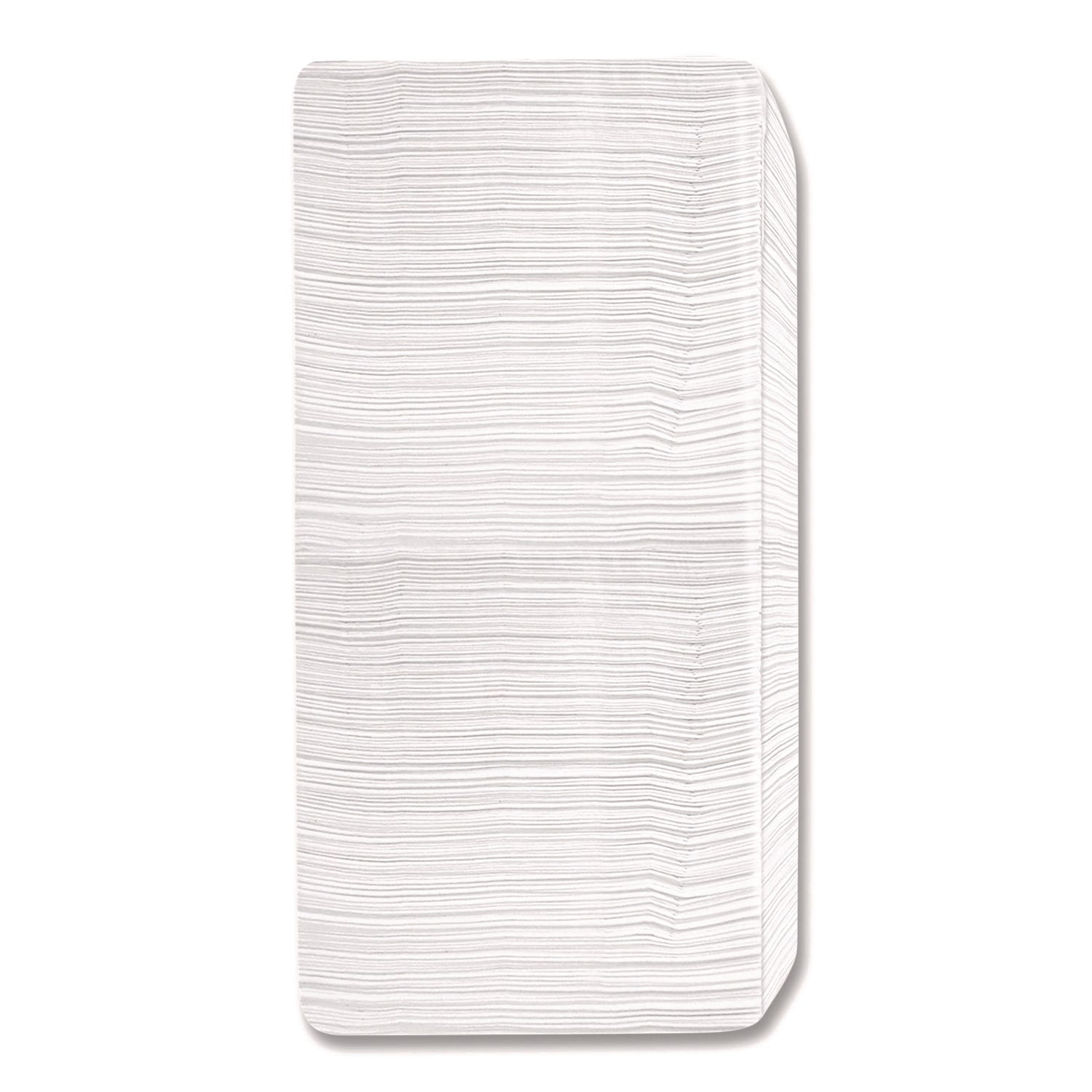 1/4-Fold Lunch Napkins, 1-Ply, 12" x 12", White, 500/Pack