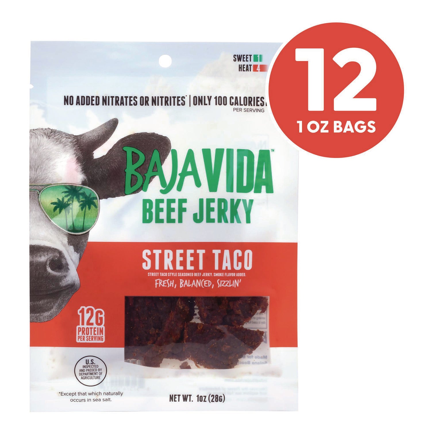 Green Rabbit Beef Snack - Beef - 1 / Carton