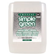 Simple Green Crystal Industrial Cleaner/Degreaser, Concentrate, 640 fl oz (20 quart), Non-flammable, Fragrance-free, Color-free, Clear, 1 Each