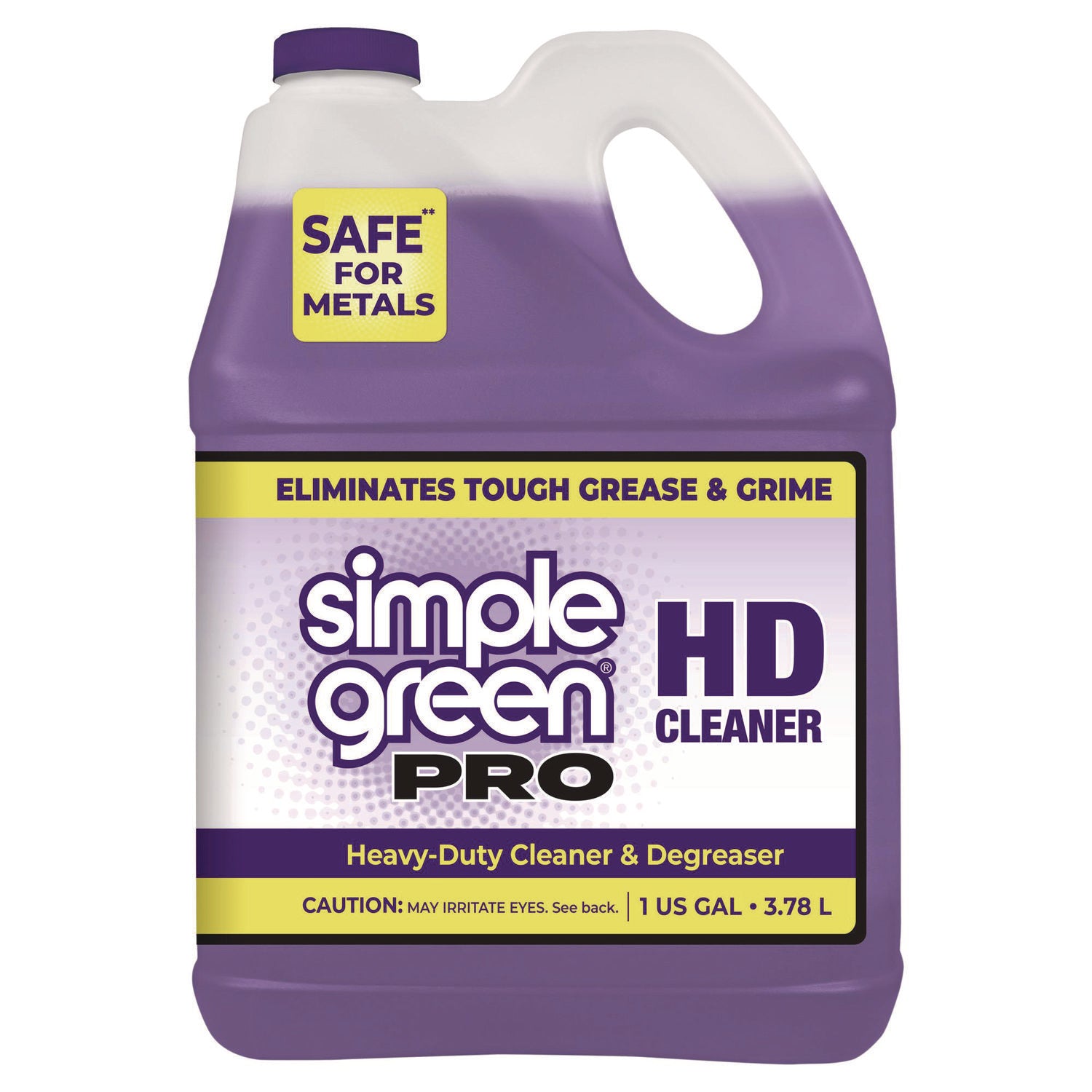 Simple Green Pro HD All-In-One Heavy-Duty Cleaner - For Multipurpose - Concentrate - Liquid - 128 fl oz (4 quart) - Heavy Duty, Non-corrosive, Fragrance-free - Purple - 1 Each