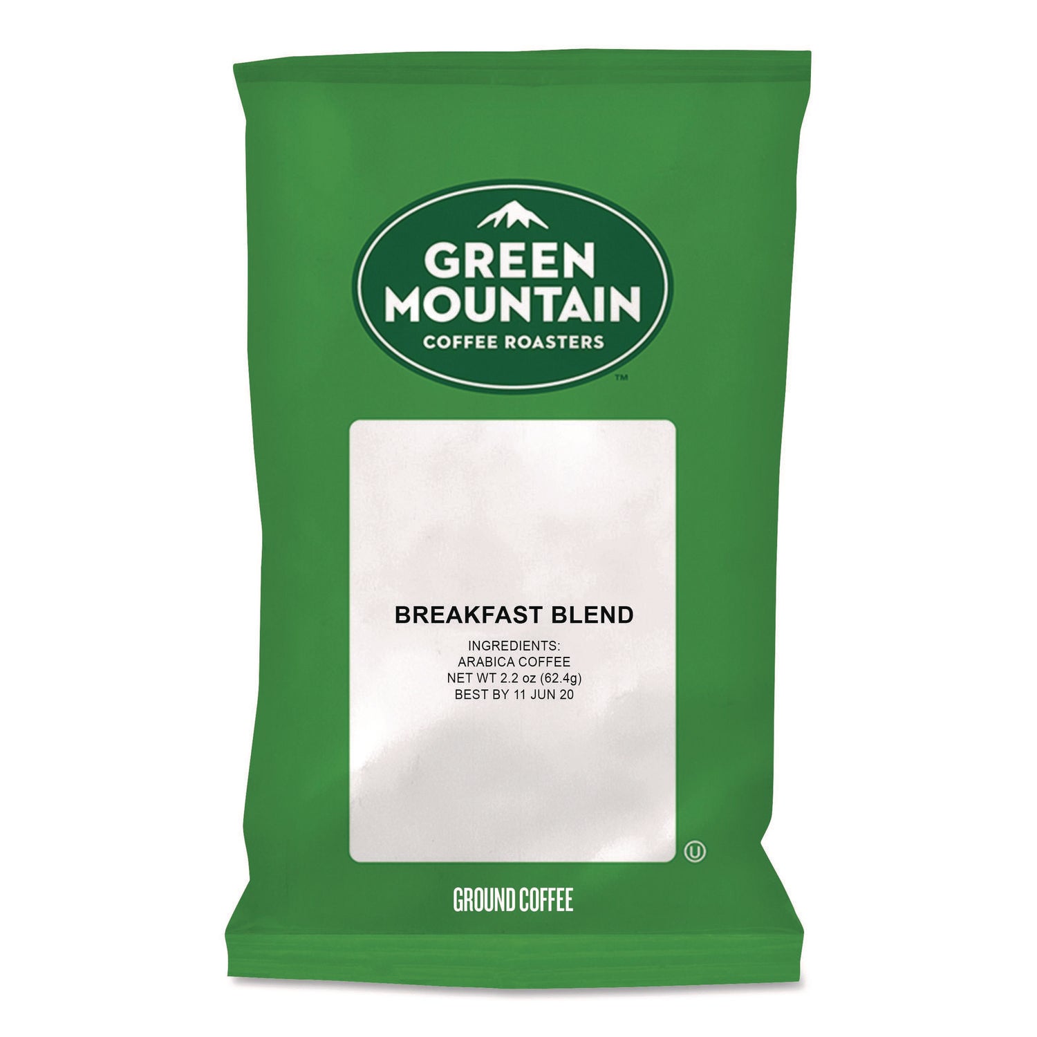 Green Mountain Coffee Roasters Coffee, Light Roast, 100 per Carton