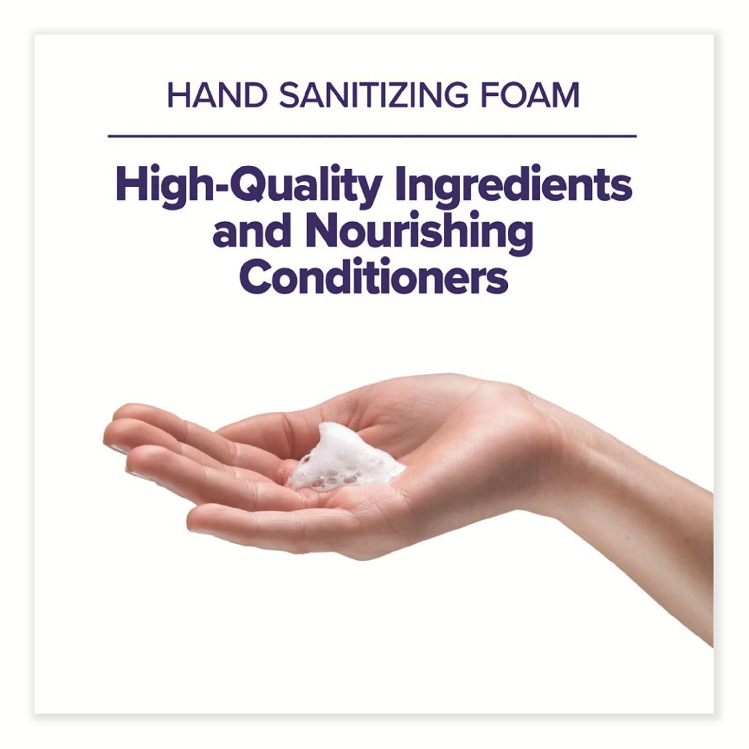 PURELL&reg; Hand Sanitizer Foam Refill - 1.27 quart - Kill Germs - Hand - Moisturizing - Clear - 4 / Carton