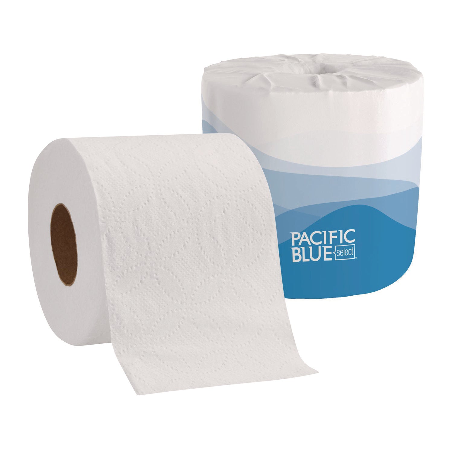 2 Ply - 4" Width x 4.05" Length - 550 Sheets/Roll - White - 80 / Carton