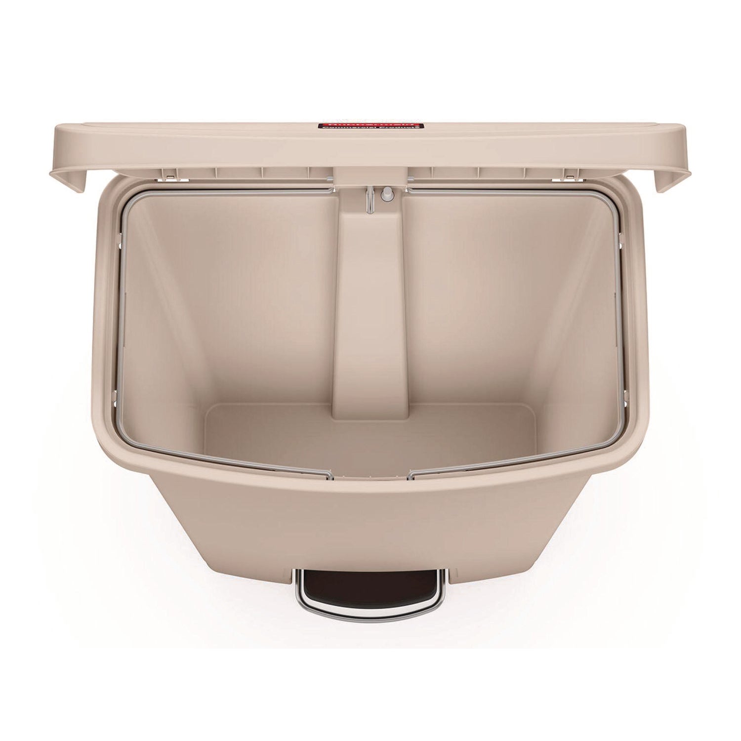 18 gal Capacity - 31.6" Height x 12.2" Width - Resin, Poly, Plastic - Beige - 1 Each