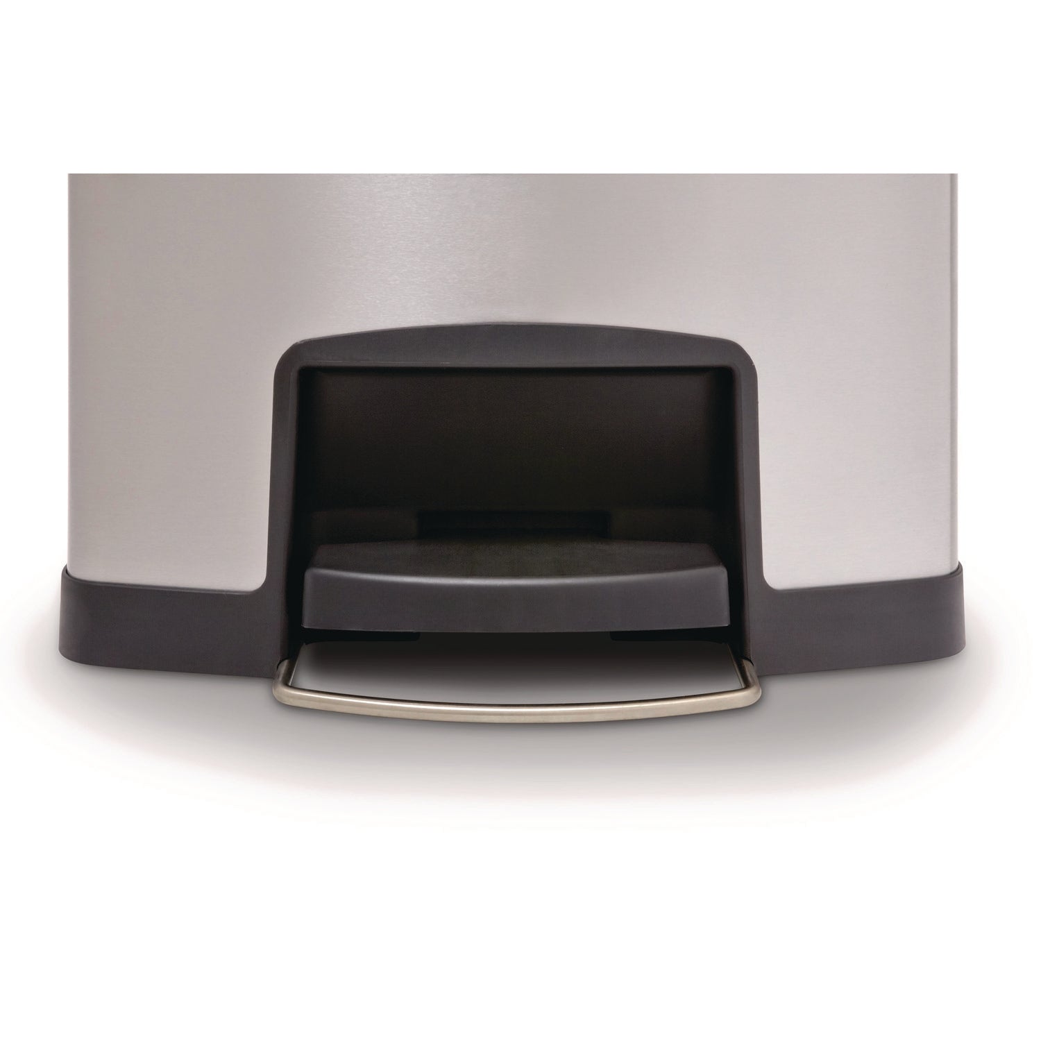 13 gal Capacity - 28.7" Height x 13.7" Width - Stainless Steel, Poly - Black - 1 Each