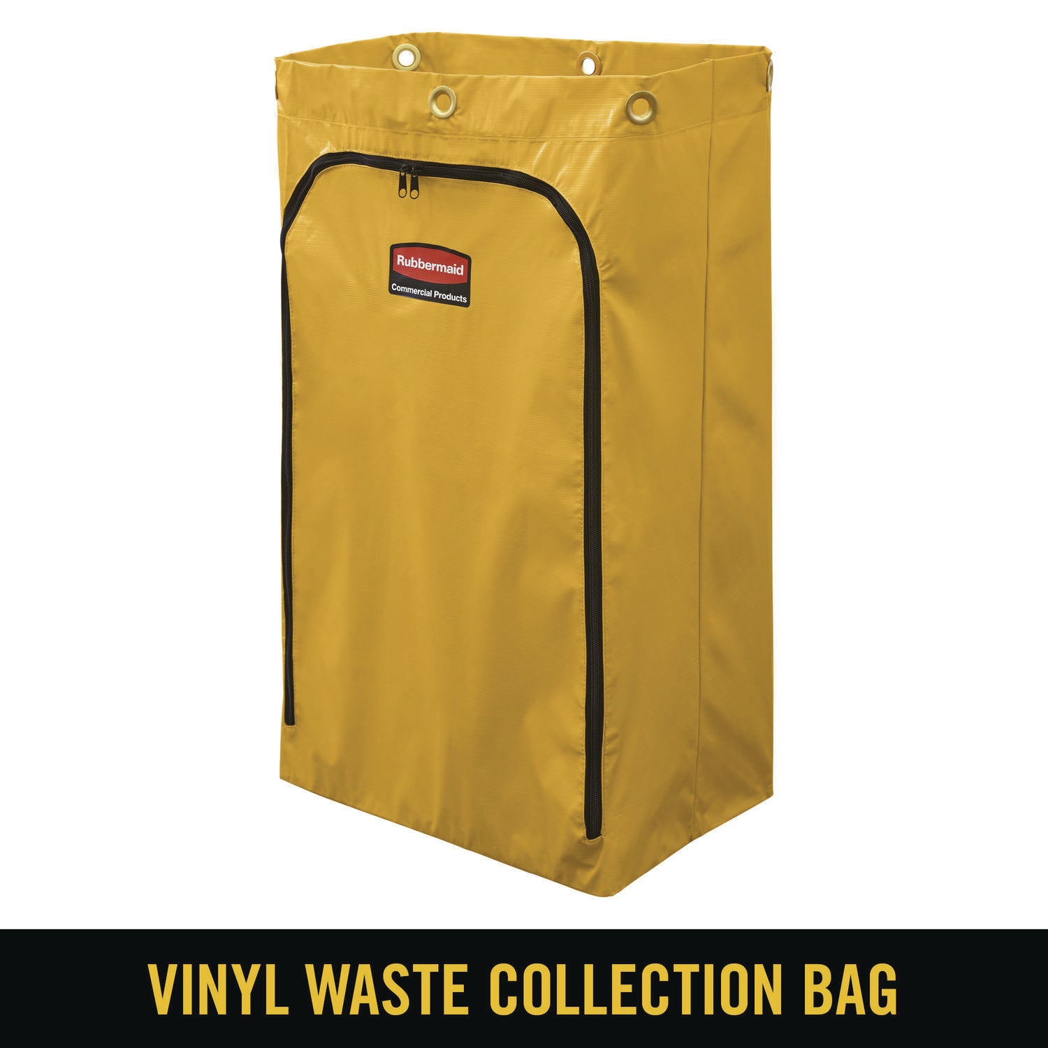 Yellow - Vinyl - 17.2" Height x 6.5" Width x 9.1" Length - 1 Each