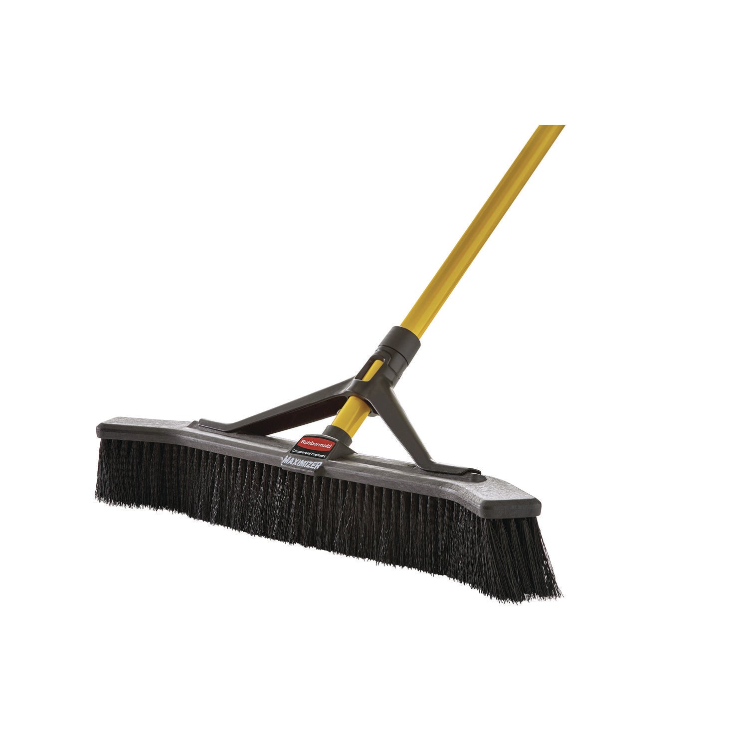 Polypropylene Bristle - 58.1" Overall Length - Steel Handle - 1 Each