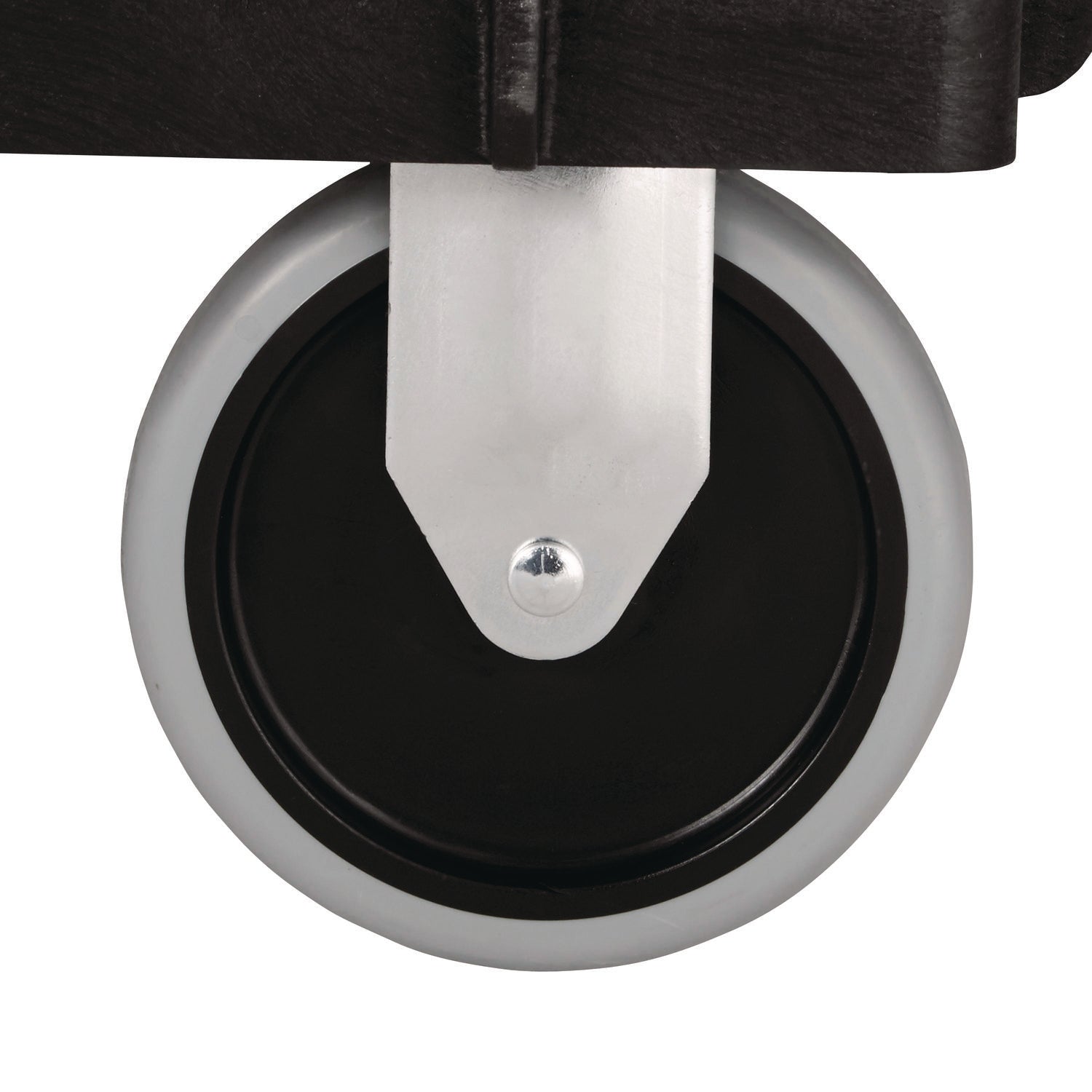 2 Shelf - Push Handle Handle - 4" Caster Size - Foam - 40.25" Length x 25.63" Width x 32.50" Height - Black - 1 Each