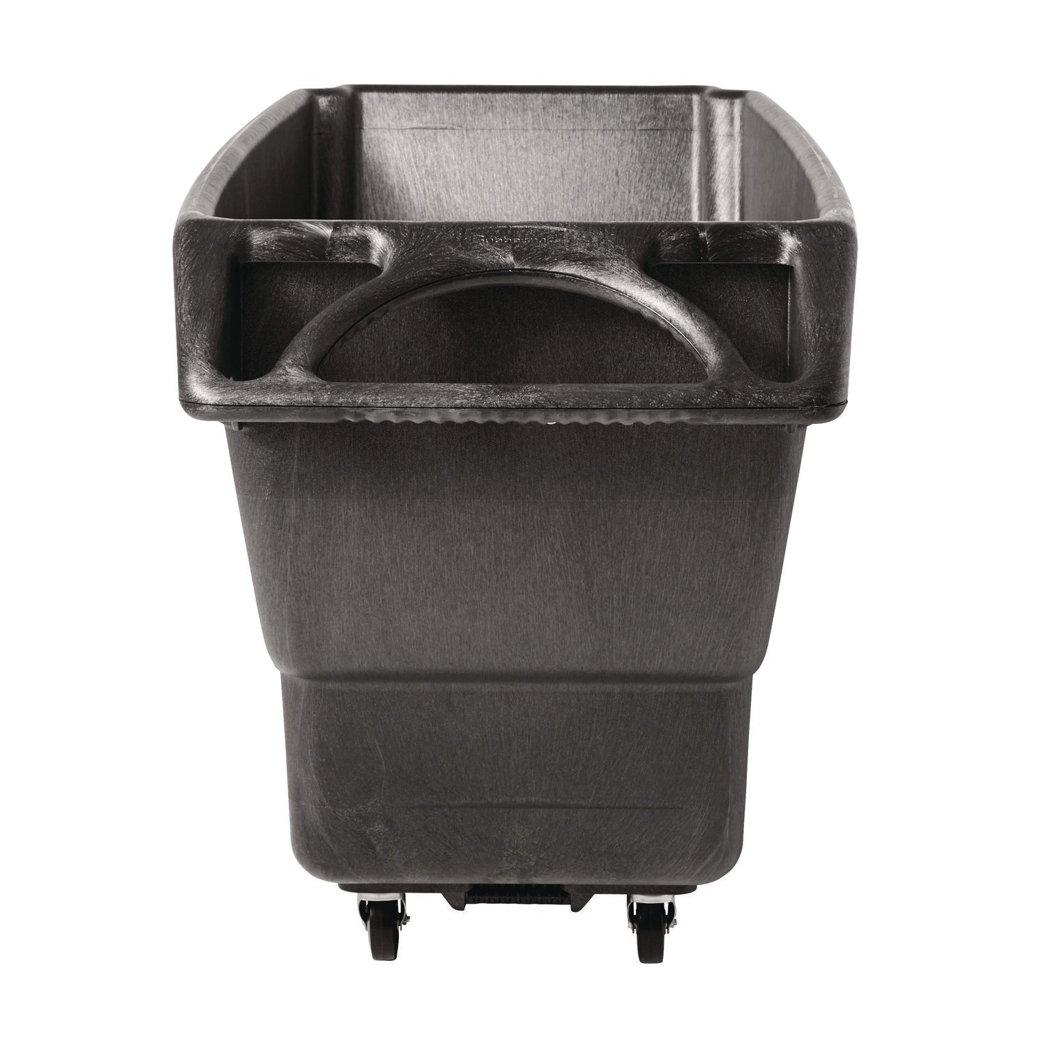 0.75 cu yd Structural Foam Tilt Truck, Standard Duty, 1,000 lb Capacity, Black