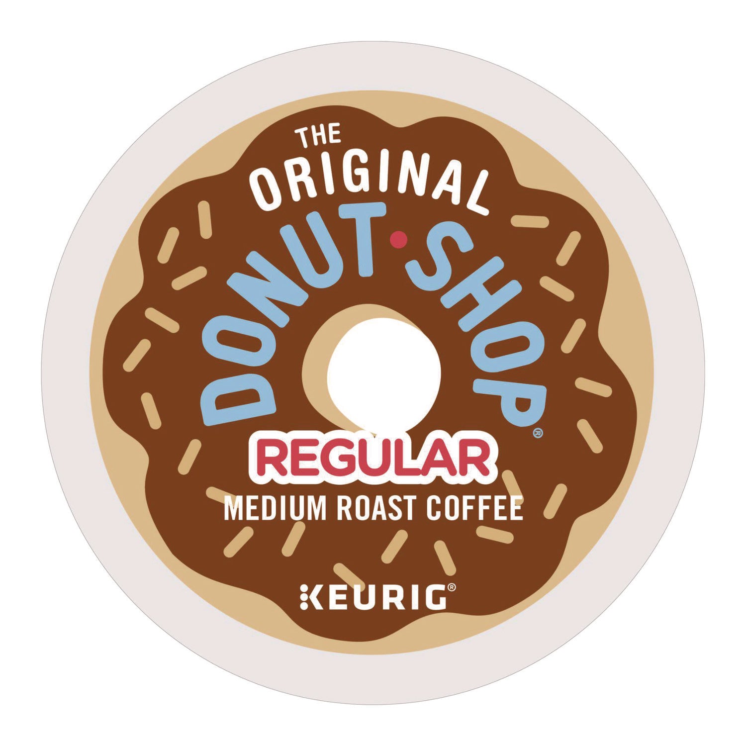 Compatible with Keurig Brewer - Regular - Medium - 0.4 oz - K-Cup, Pod - Donut Shop Blend - Kosher - 24 / Box