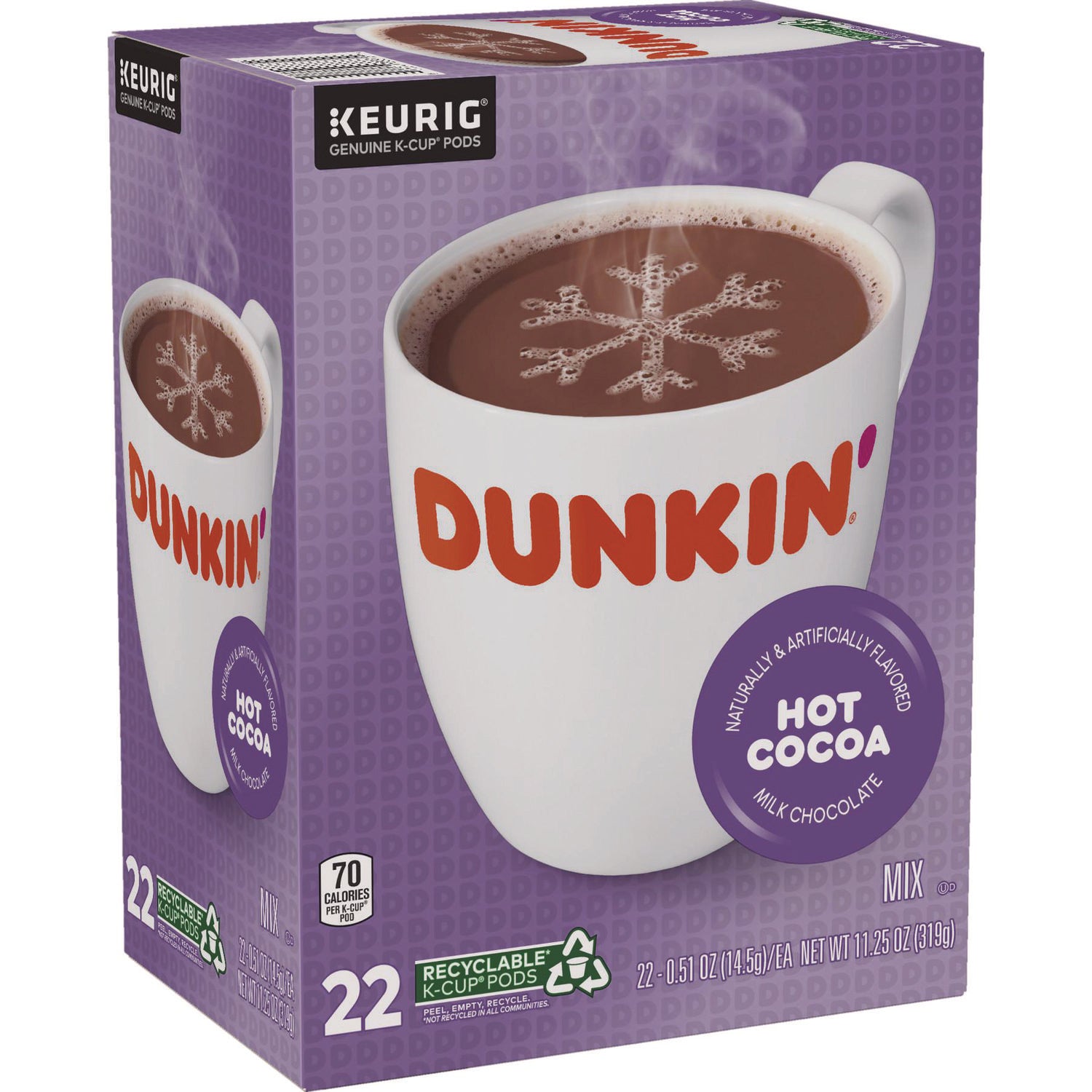 Dunkin'&reg; Milk Chocolate Hot Cocoa