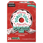Compatible with K-Cup Brewer - Light - K-Cup, Pod - Peppermint Bark - Kosher - 24 / Box