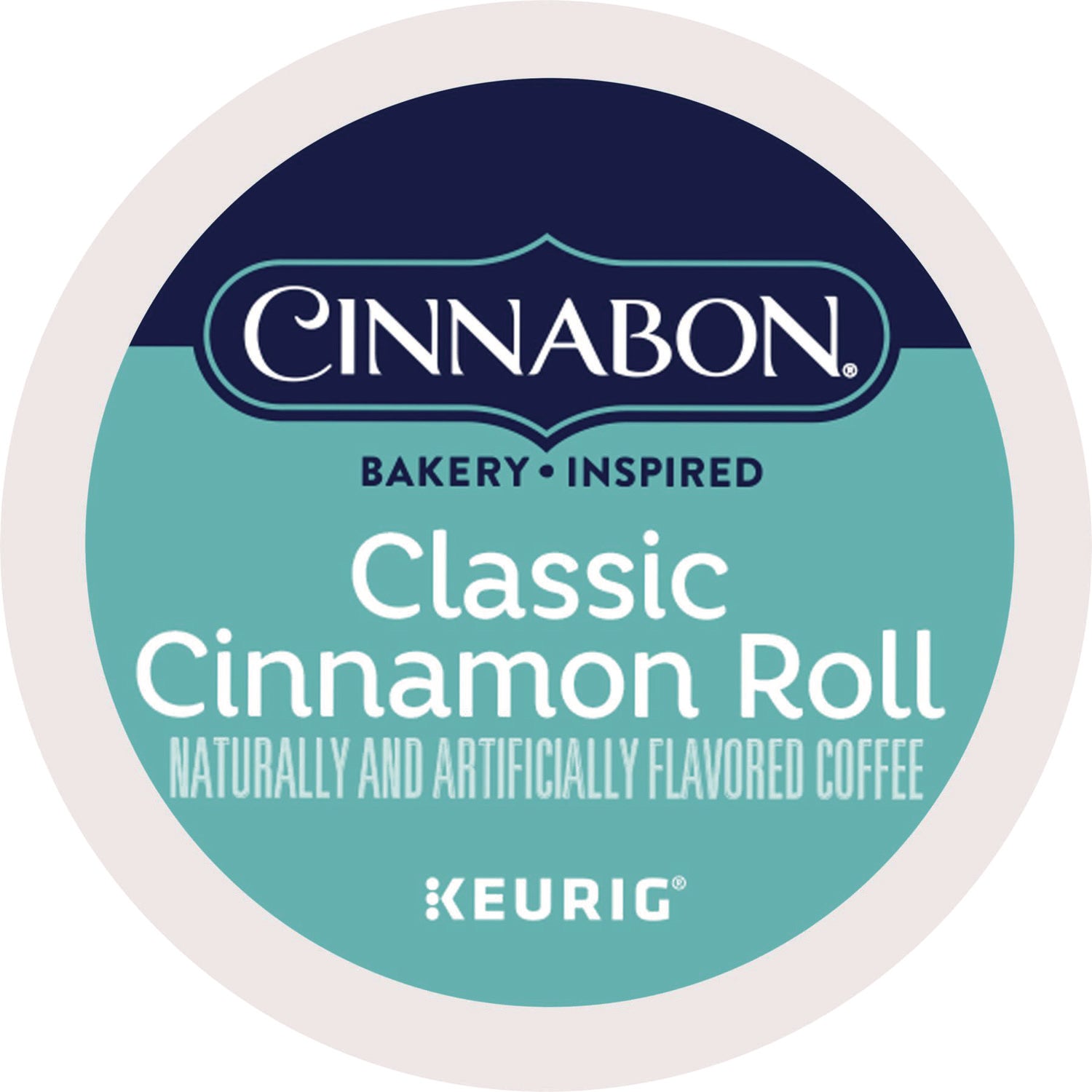 Compatible with Keurig Brewer - Regular - Light - K-Cup, Pod - Classic Cinnamon Roll - Kosher - 24 / Box