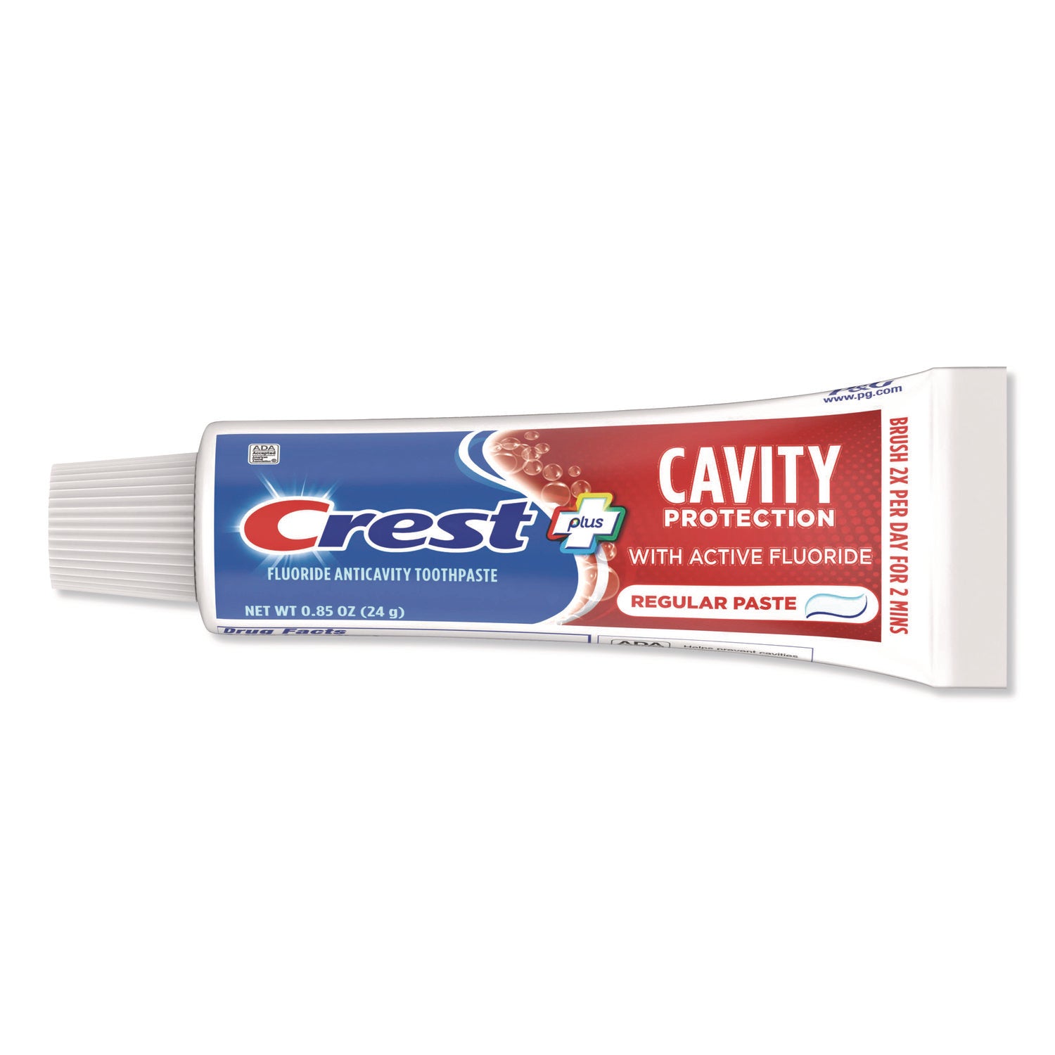 Crest Cavity Toothpaste, Blue/Red, 240 per Carton