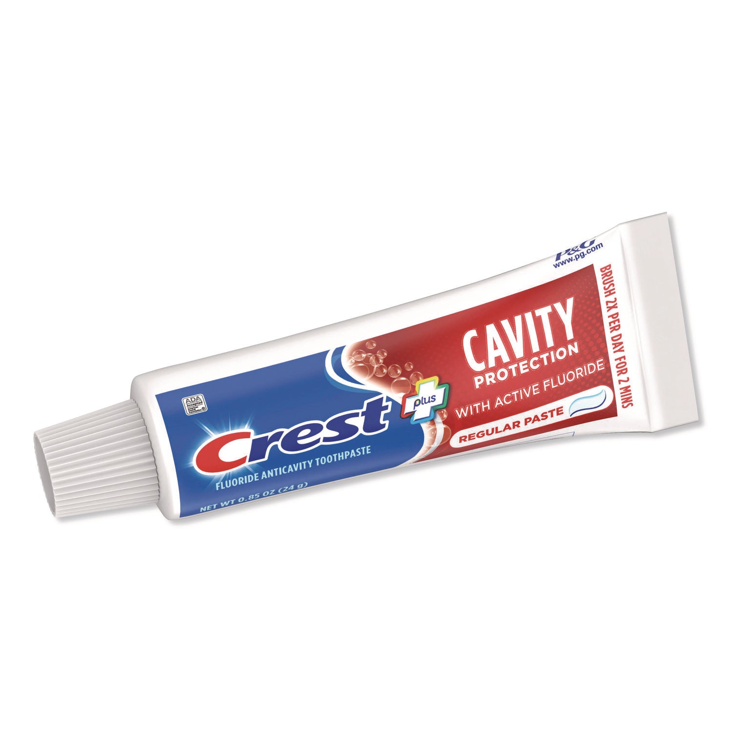 Crest Cavity Toothpaste, Blue/Red, 240 per Carton