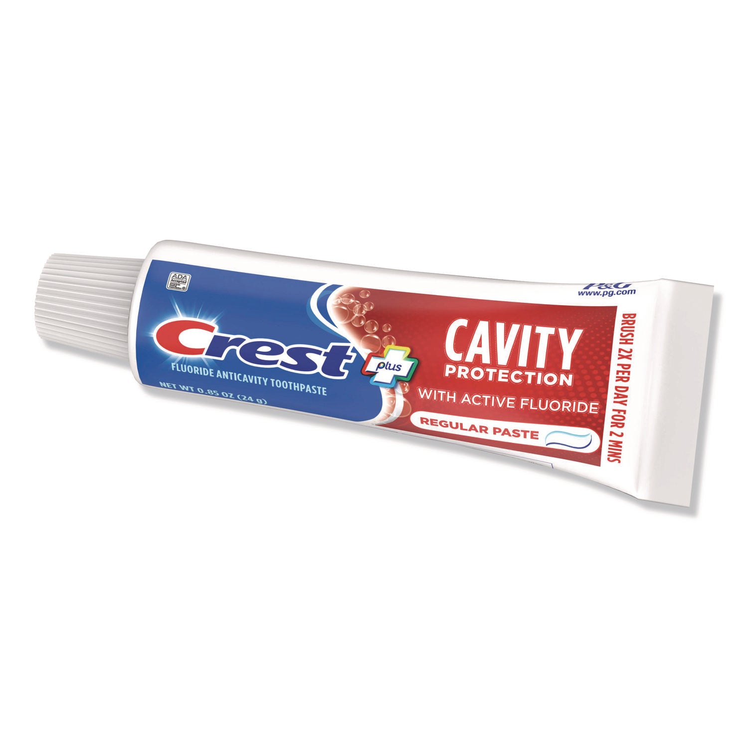 Crest Cavity Toothpaste, Blue/Red, 240 per Carton