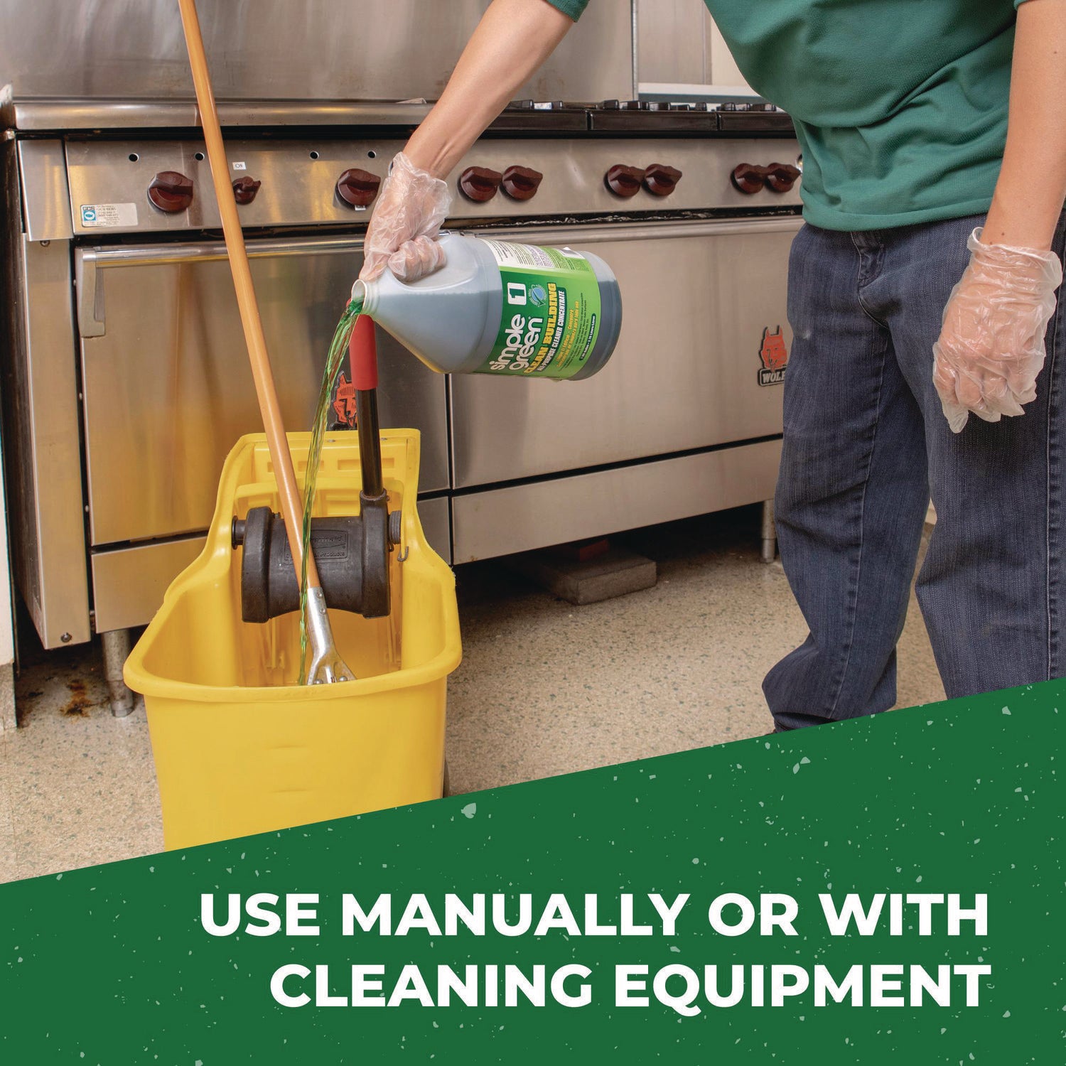 Simple Green All-purpose Cleaner Concentrate - For Multipurpose - Concentrate - Liquid - 128 fl oz (4 quart) - Non-flammable, Fragrance-free - Green - 1 Each