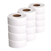 Scott High-Capacity Jumbo Roll Toilet Paper - 2 Ply - 3.55" Width x 1000 ft Length - White - 1 Carton