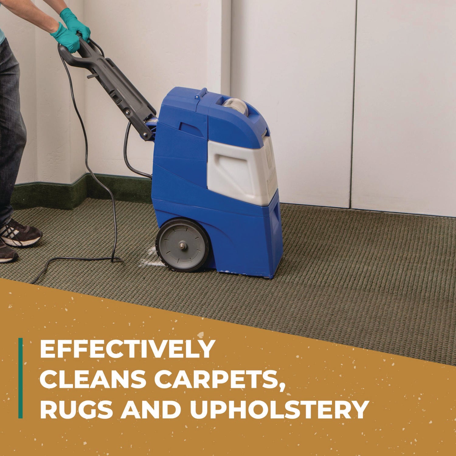 Simple Green Clean Building Carpet Cleaner Concentrate - For Carpet - Concentrate - Liquid - 128 fl oz (4 quart) - Non-flammable, Fragrance-free - Sand - 1 Each