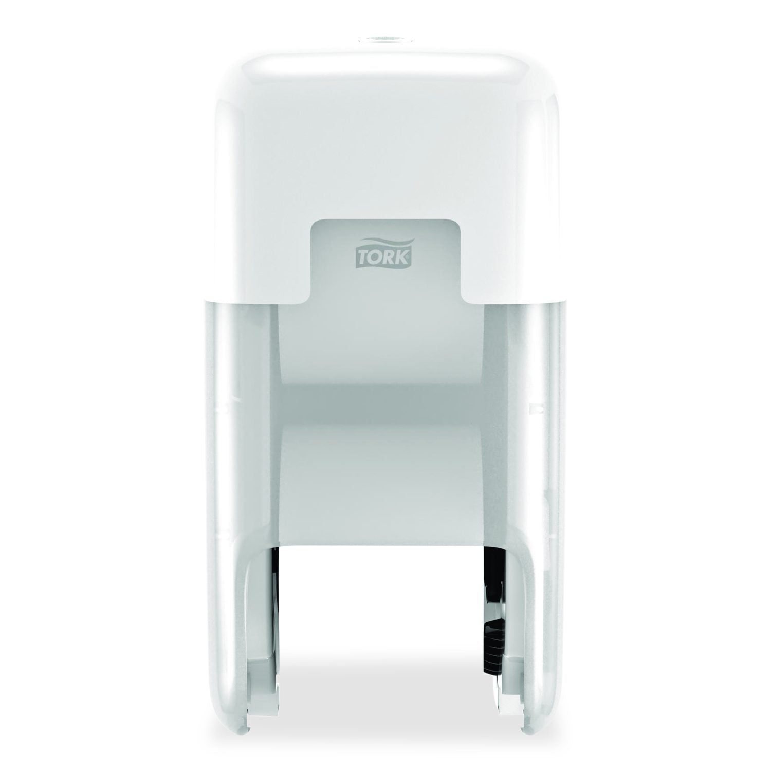 Optiserve Two-Roll Coreless Toilet Paper Dispenser, 6.73 X 6.85 X 12.71, White