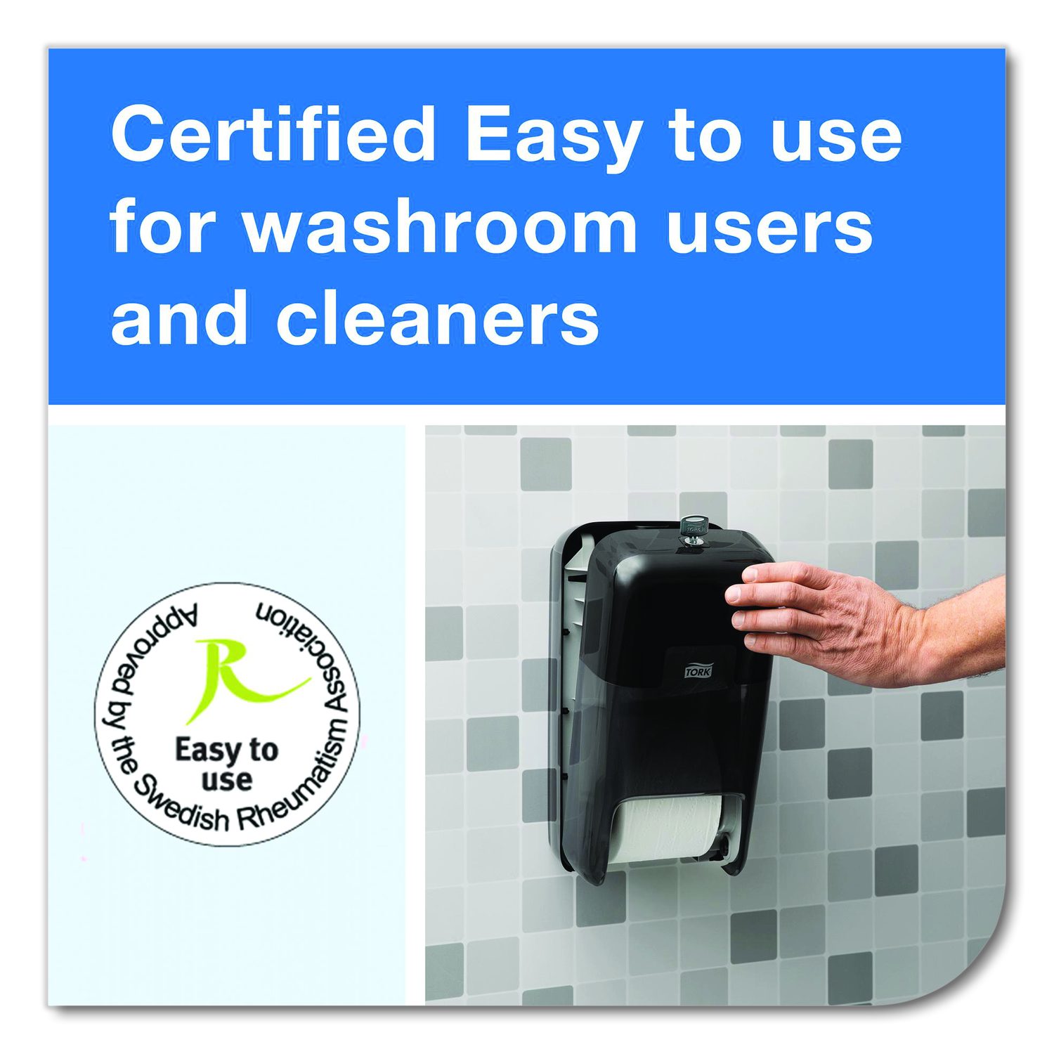 Optiserve Two-Roll Coreless Toilet Paper Dispenser 6.73 X 6.85 X 12.71, Black