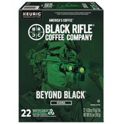 Compatible with Keurig Brewer - Dark - 22 K-Cup - K-Cup, Pod - Beyond Black - Kosher - 4 / Carton