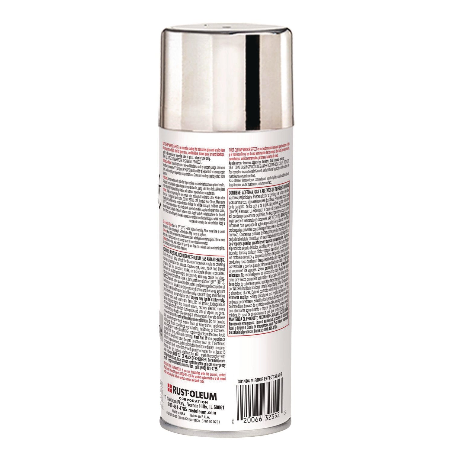 Aerosol - Silver - 6 oz - 1 Each