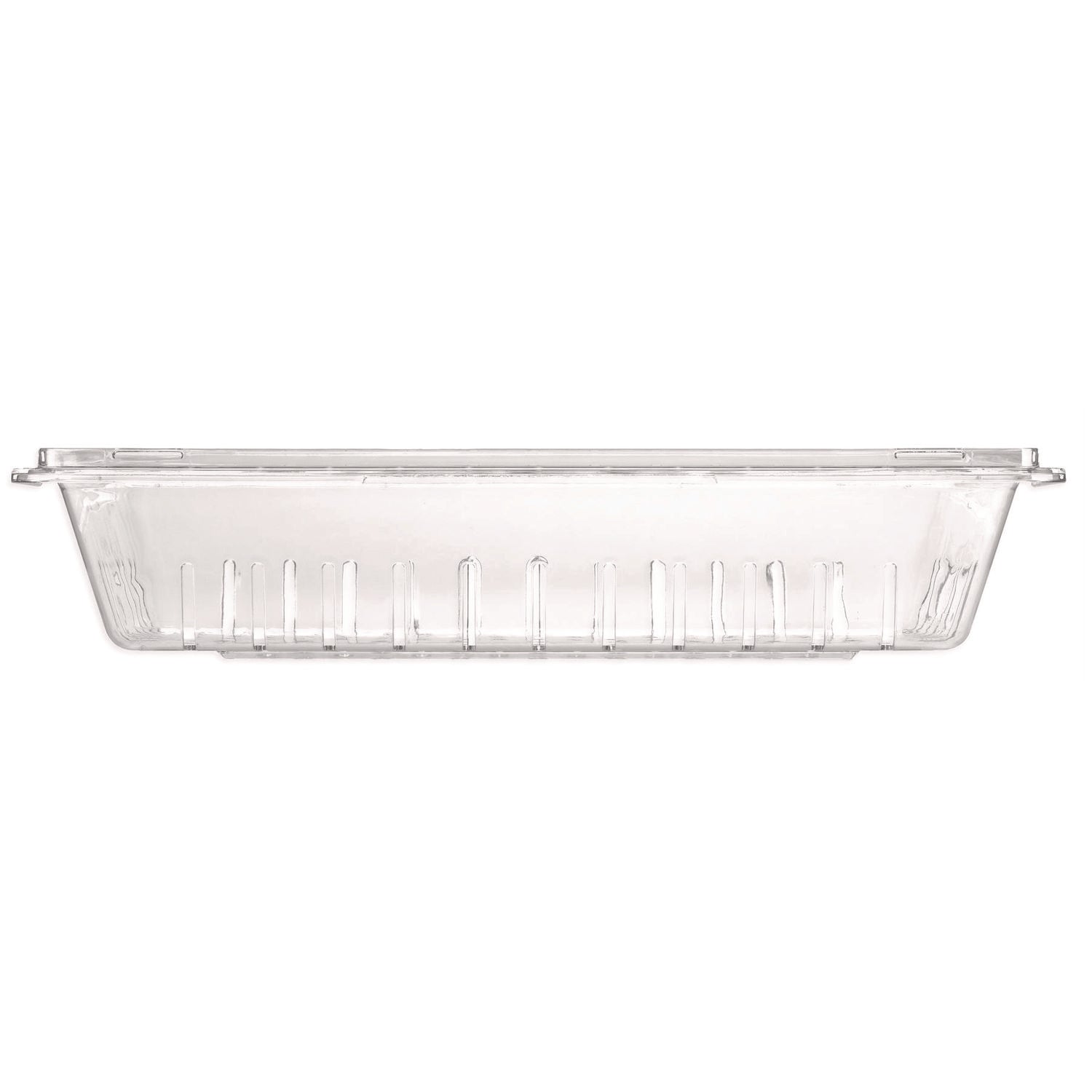StorPlus Polycarbonate Food Storage Container Colander, 18 x 26, Clear, Plastic