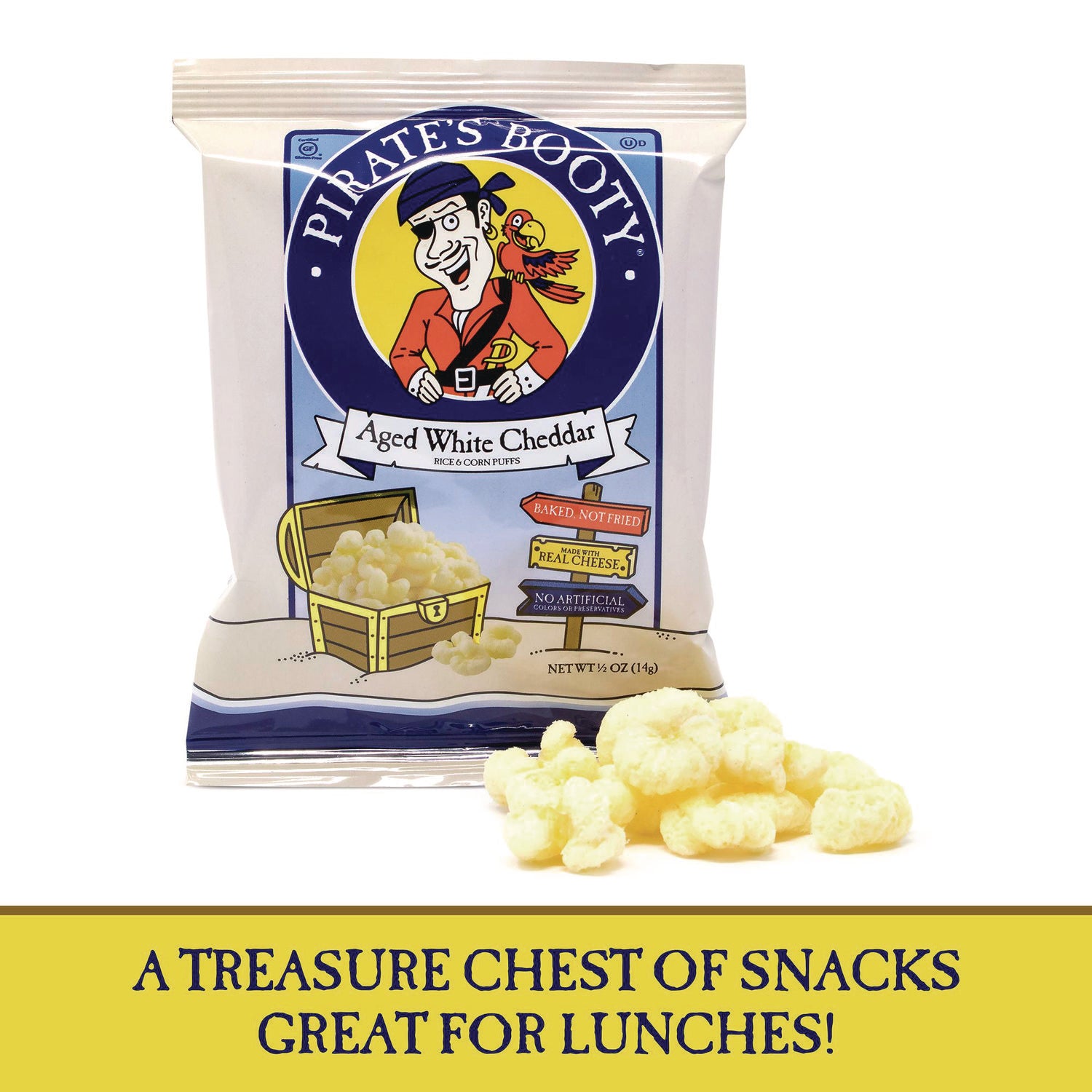 Gluten-free - White Cheddar - 36 / Carton