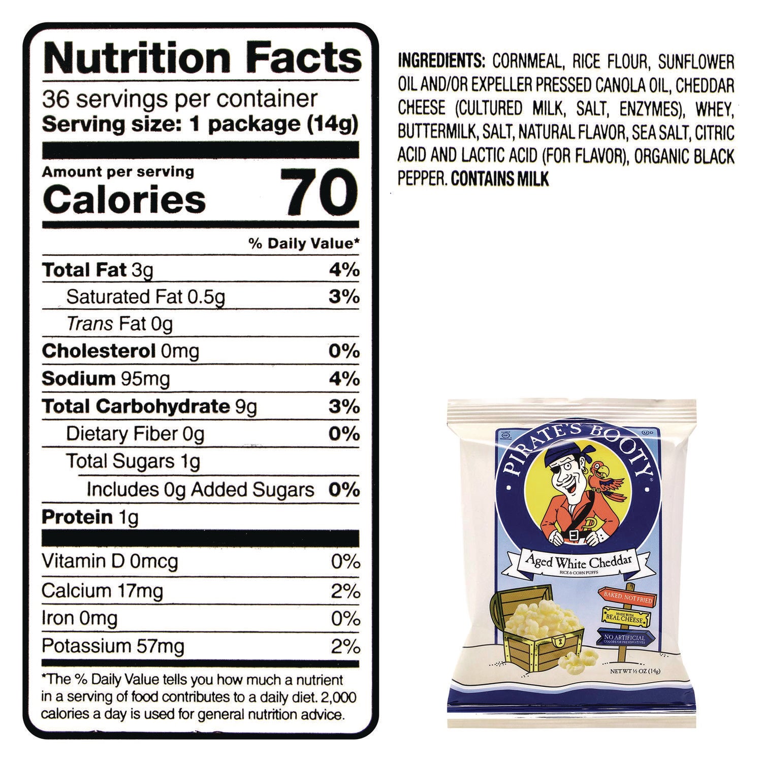 Gluten-free - White Cheddar - 36 / Carton