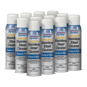 Dymon Oil-based Stainless Steel Cleaner, Aerosol, Neutral Scent, 16 fl oz, White, 1 Each