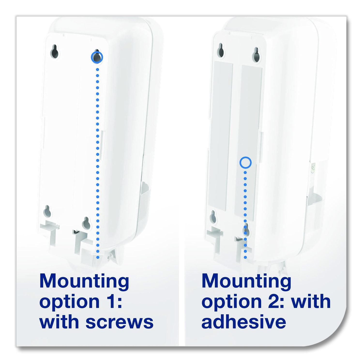 Soap And Sanitizer Dispenser S4, 1 L, 3.5 X 4 X 11, White, 6/Carton