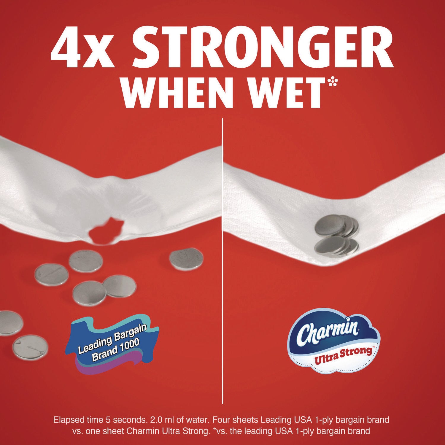 Charmin Mega Roll Bath Tissue - 2 Ply - Mega - 200 Sheets/Roll - White - 8 / Carton