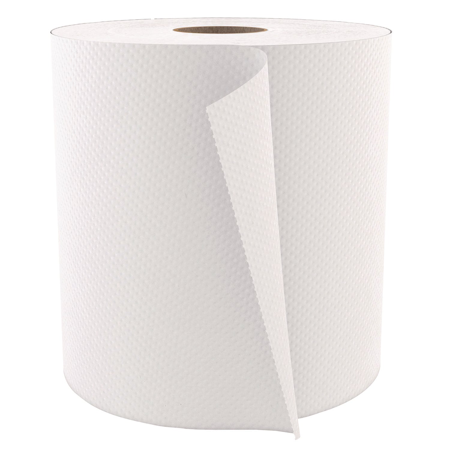 Select Roll Paper Towels, 1-Ply, 7.88" x 1,000 ft, White, 6/Carton