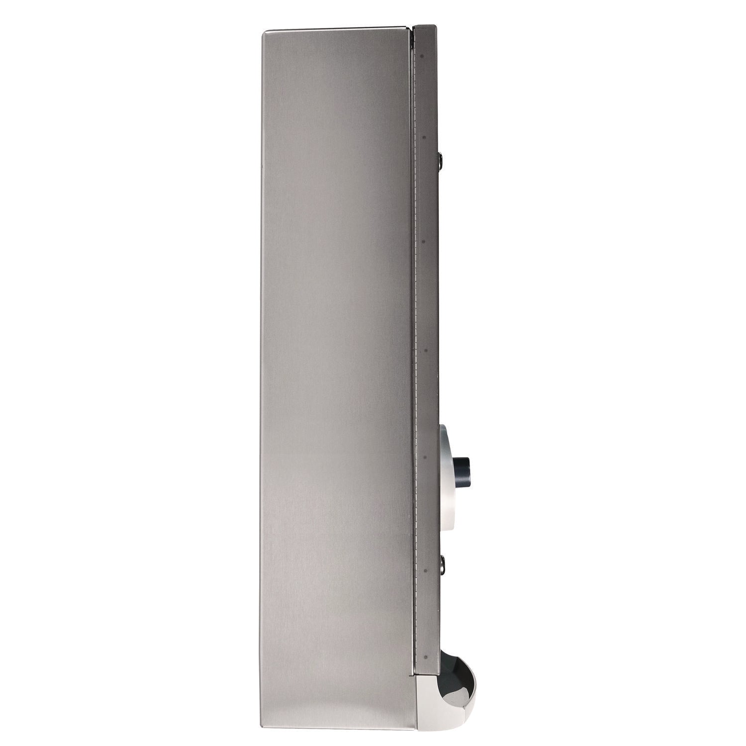 ConturaSeries Surface-Mounted Napkin/Tampon Vendor, Stainless Steel, 12 x 8 x 26, Silver