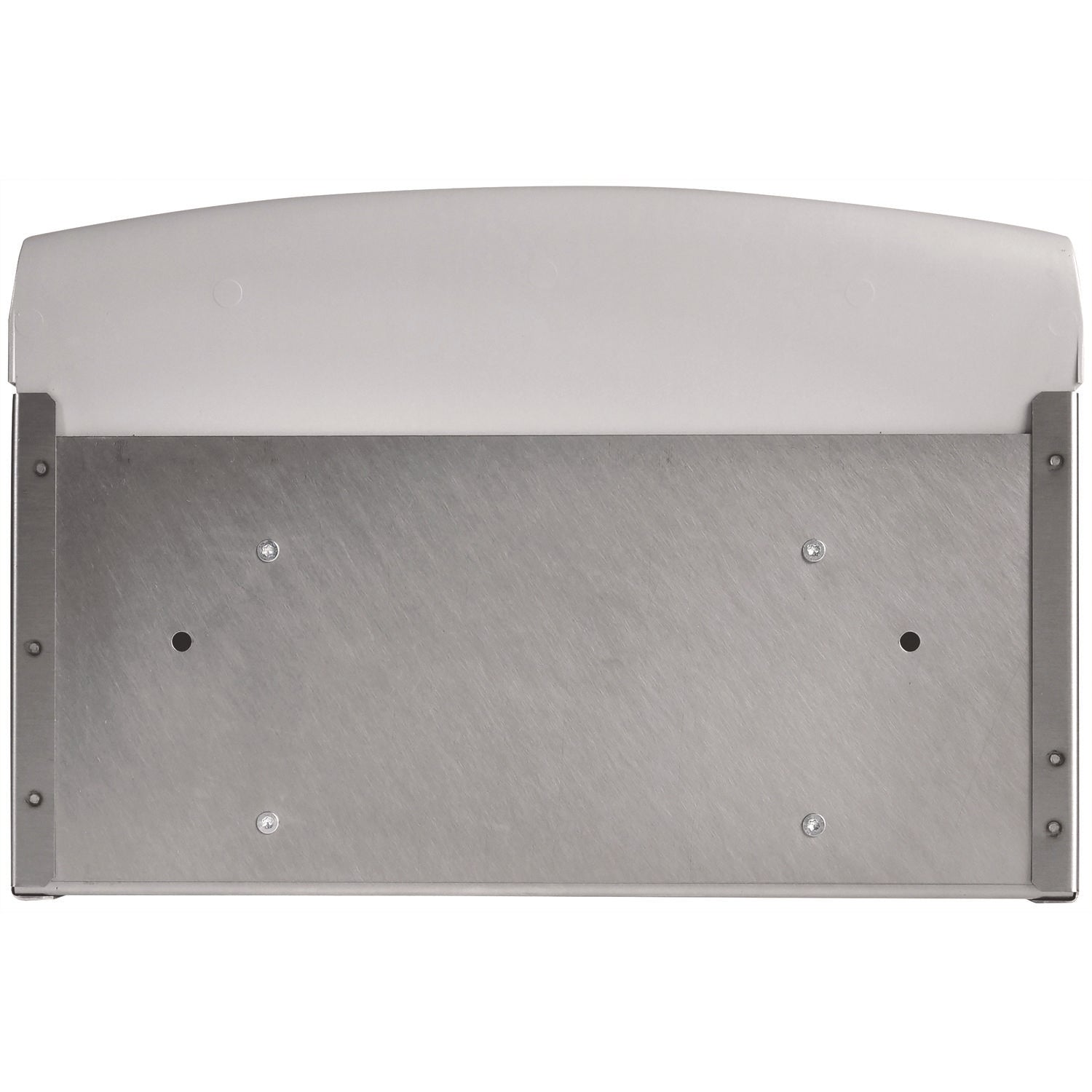 ConturaSeries Surface-Mounted Napkin/Tampon Vendor, Stainless Steel, 12 x 8 x 26, Silver