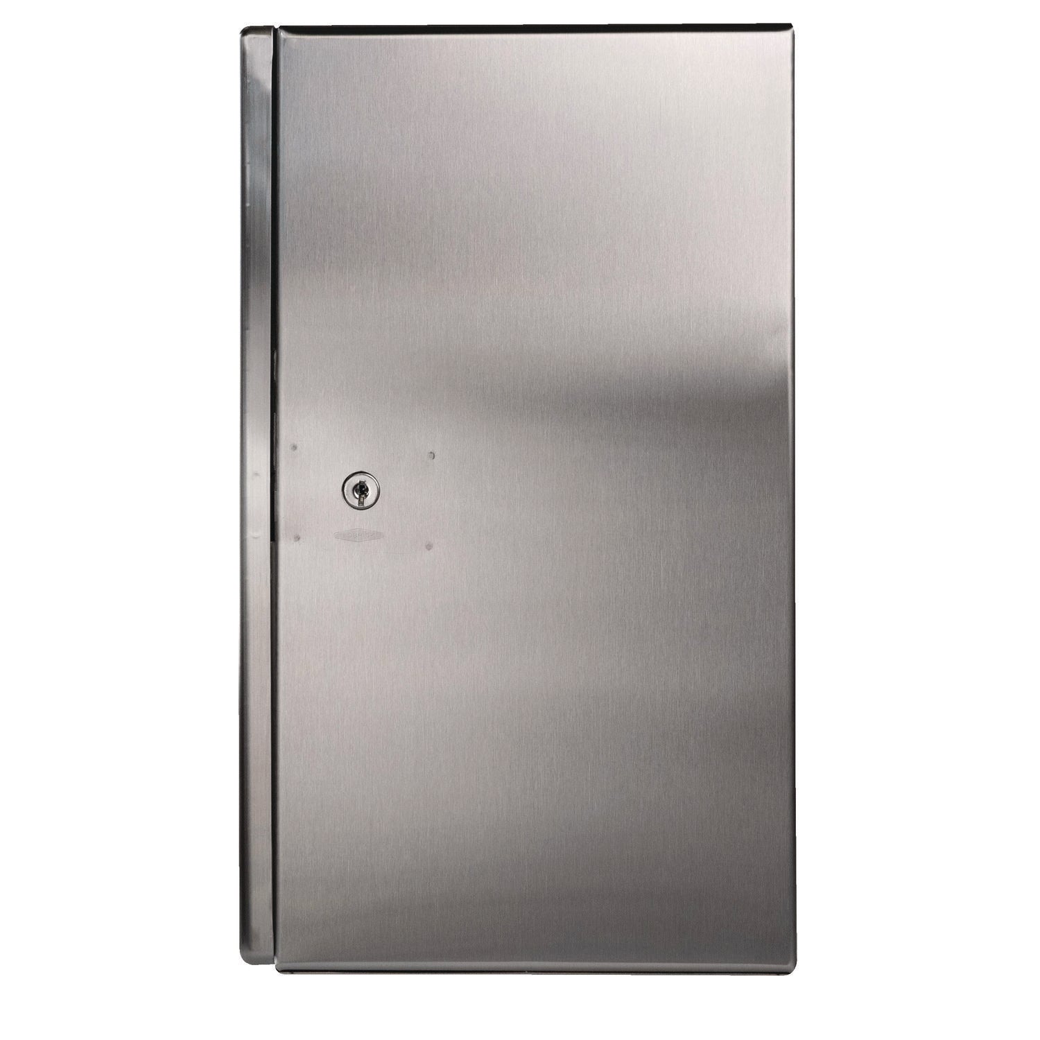 ClassicSeries Surface-Mounted Automatic Roll Paper Towel Dispenser, 12.63 x 9.06 x 15.5, Satin Finish Stainless Steel