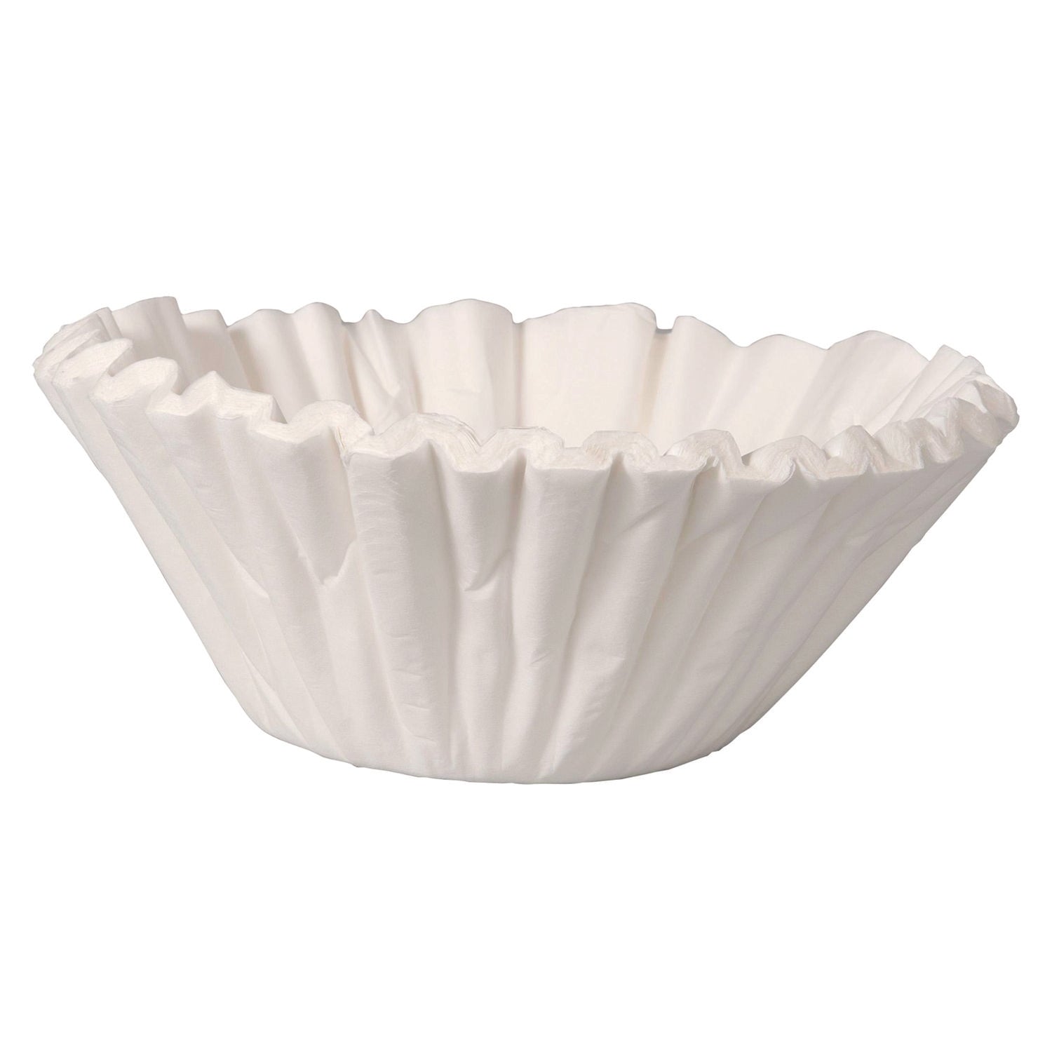 Commercial Coffee Filters, 32 Cup Size, Flat Bottom, 50/cluster, 10 Clusters/pack