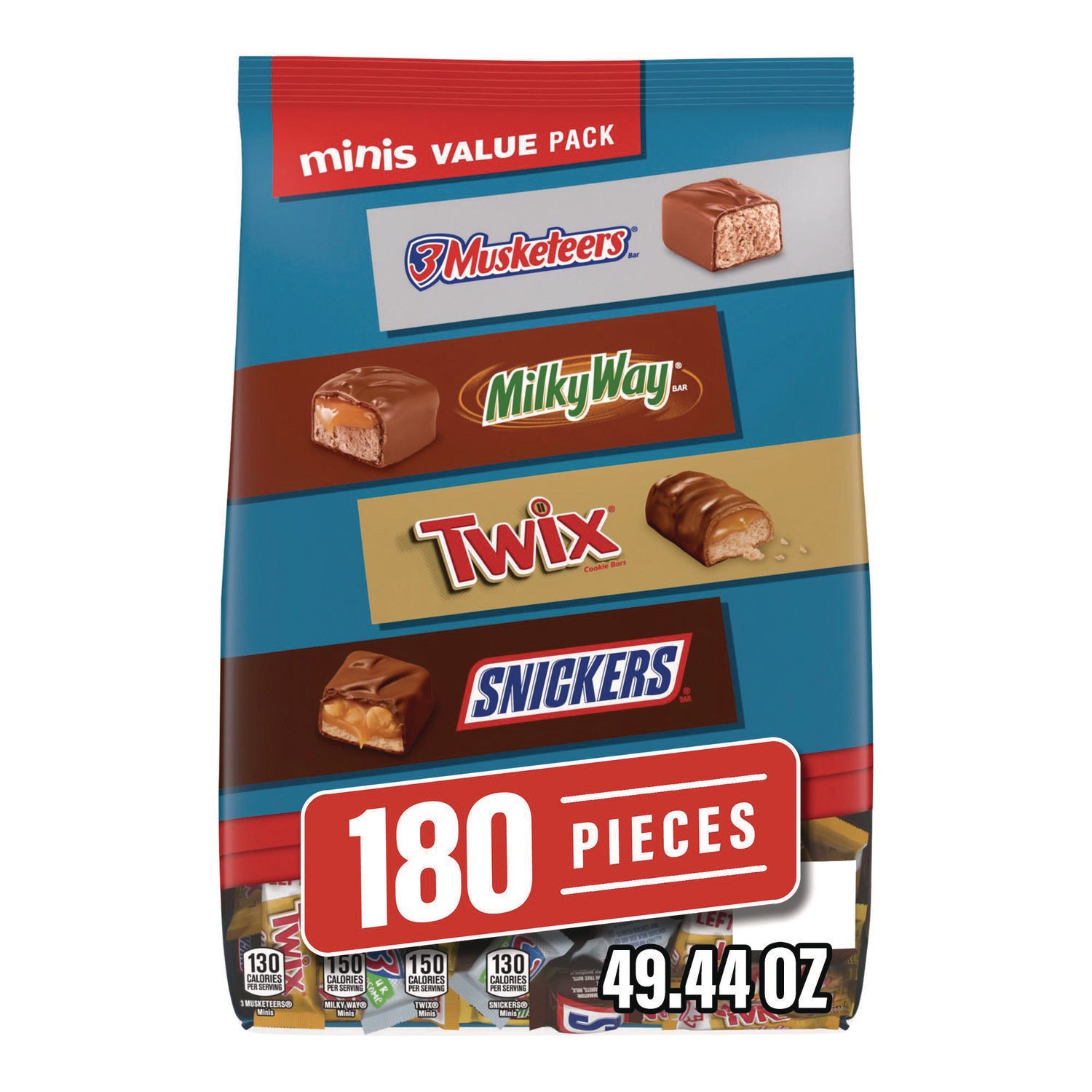 Assorted - 180 /Bag - 1 Carton