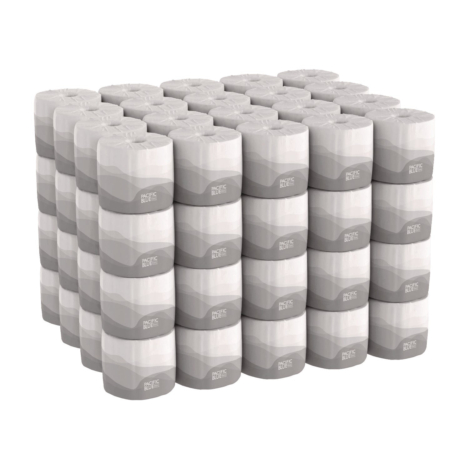 2 Ply - 4.05" Width x 4" Length - 550 Sheets/Roll - White - 80 / Carton
