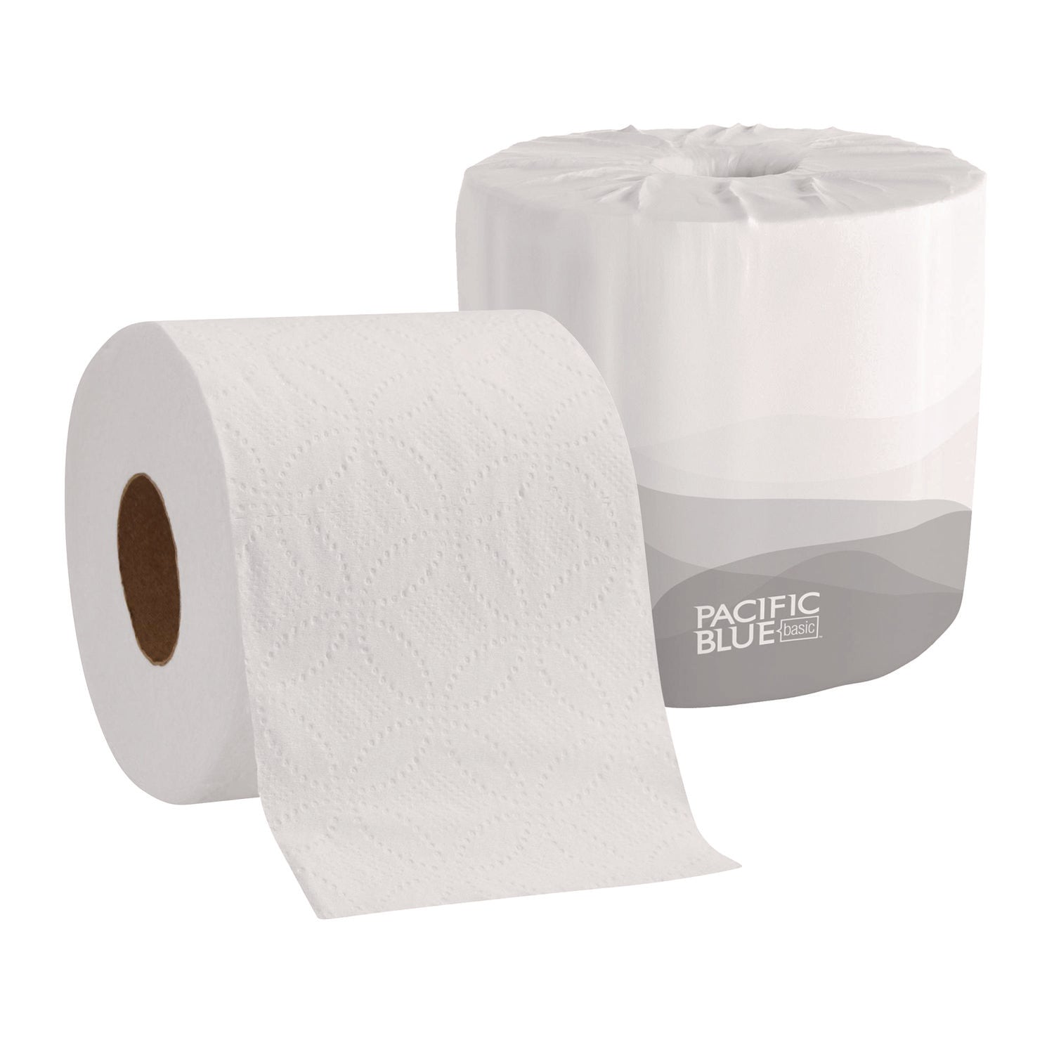 2 Ply - 4.05" Width x 4" Length - 550 Sheets/Roll - White - 80 / Carton