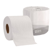 2 Ply - 4.05" Width x 4" Length - 550 Sheets/Roll - White - 80 / Carton