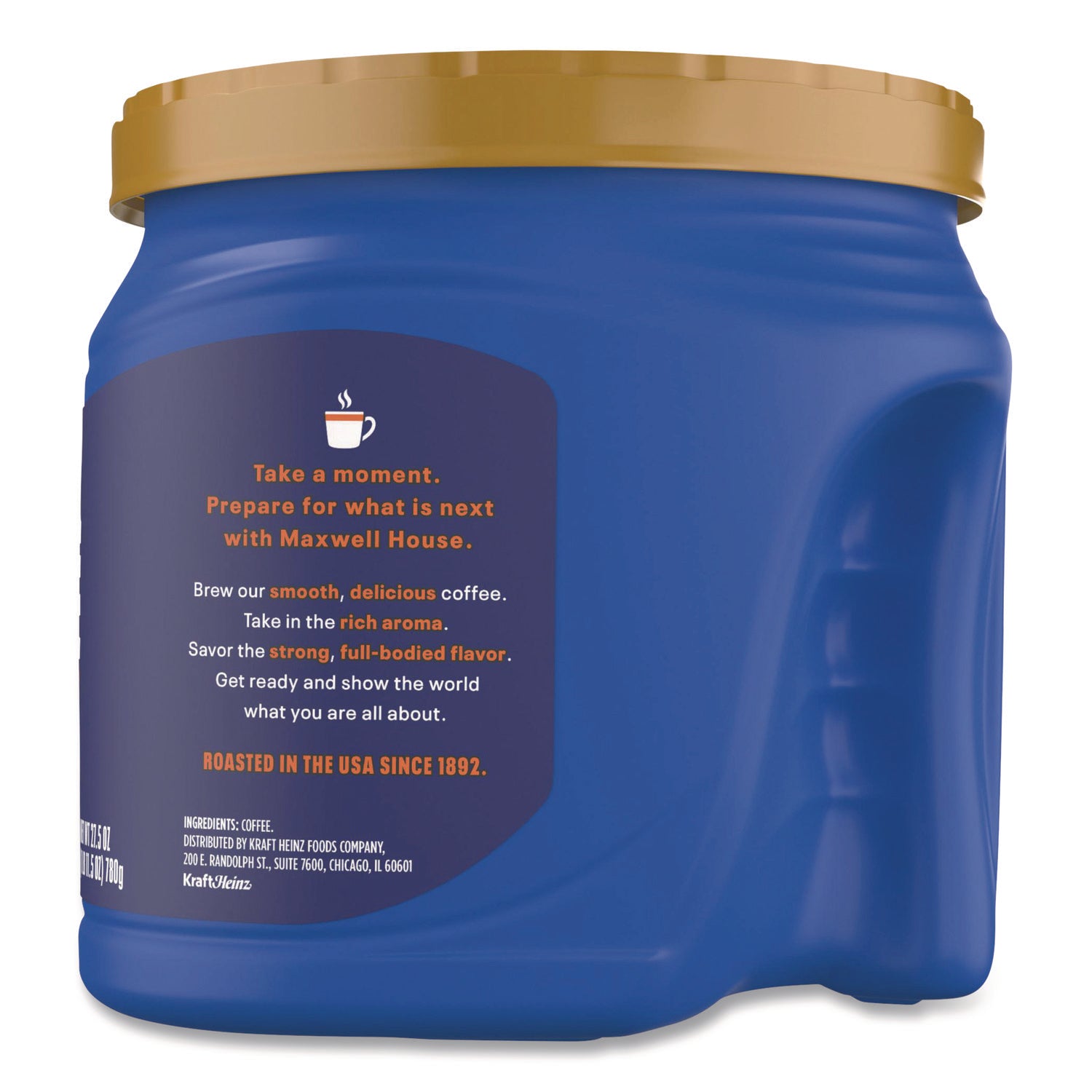 Coffee, Original, 27.5 oz Canister, 6/Carton